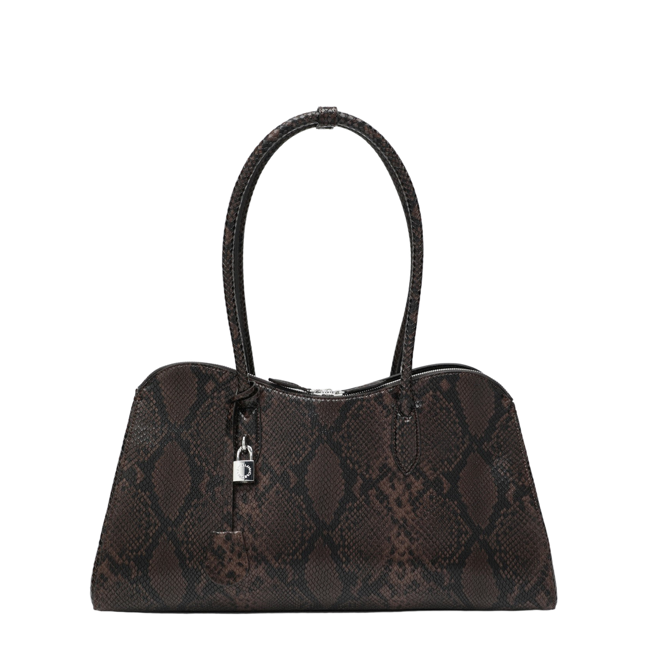 Ryder Polyurethane Tote - Espresso - Image 1