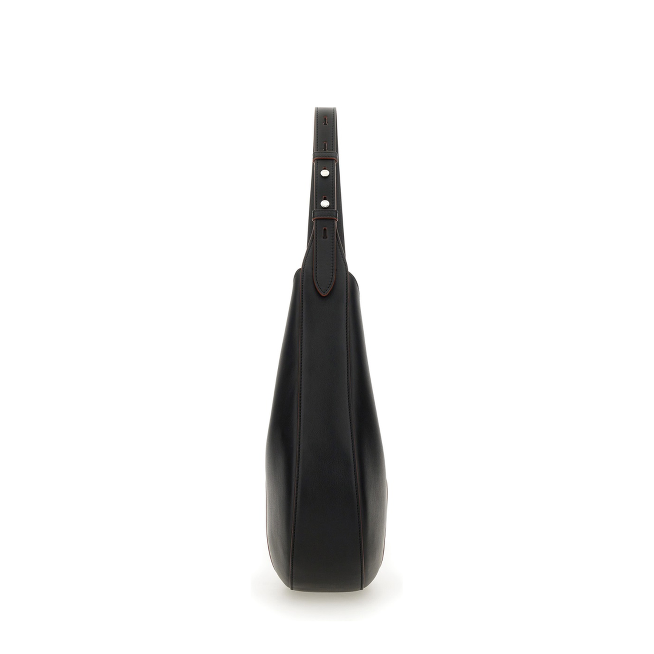 Di Bag Small Calfskin Hobo Bag - Black - Image 4