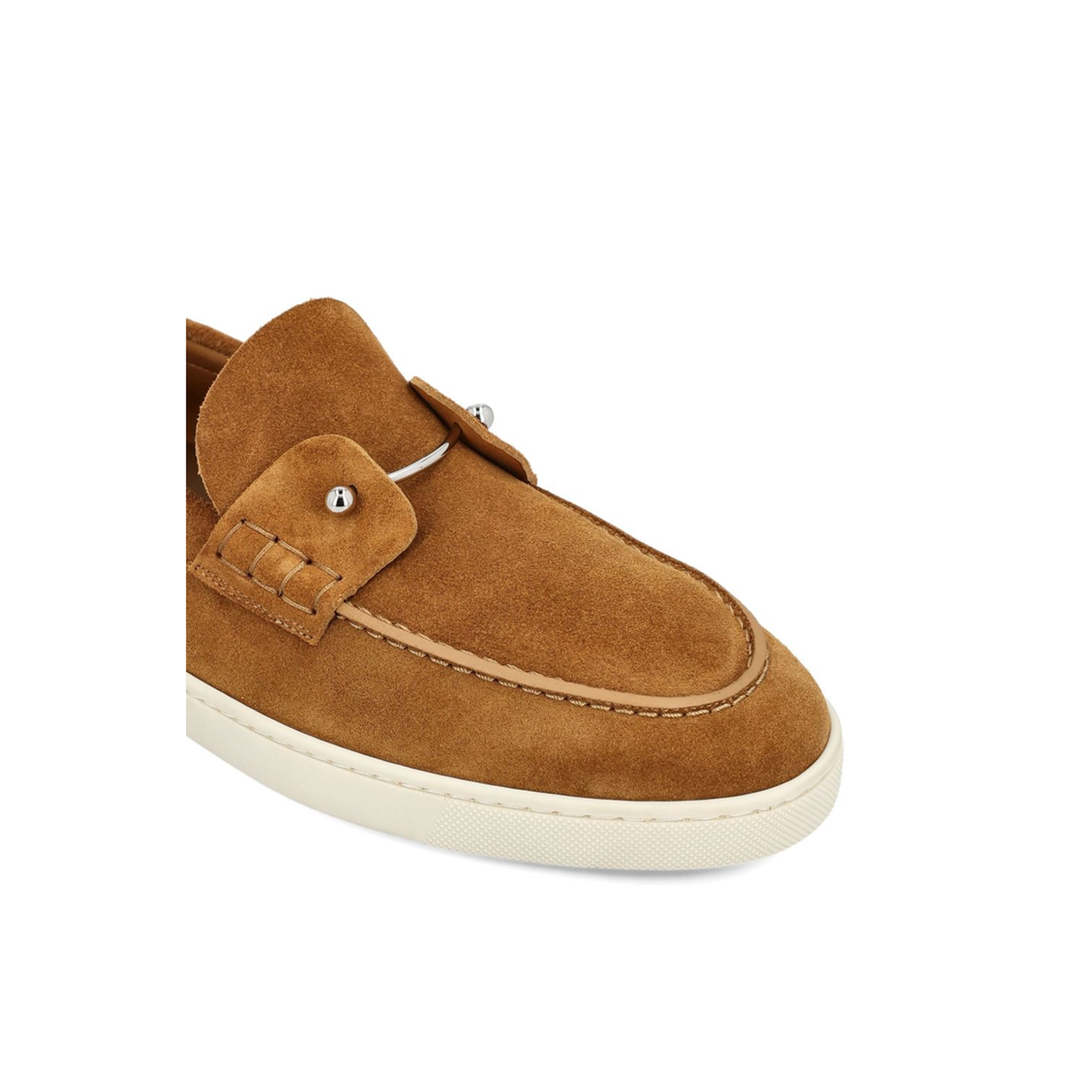 Brown Suede Leather Flat Sole Round Toe - Image 2