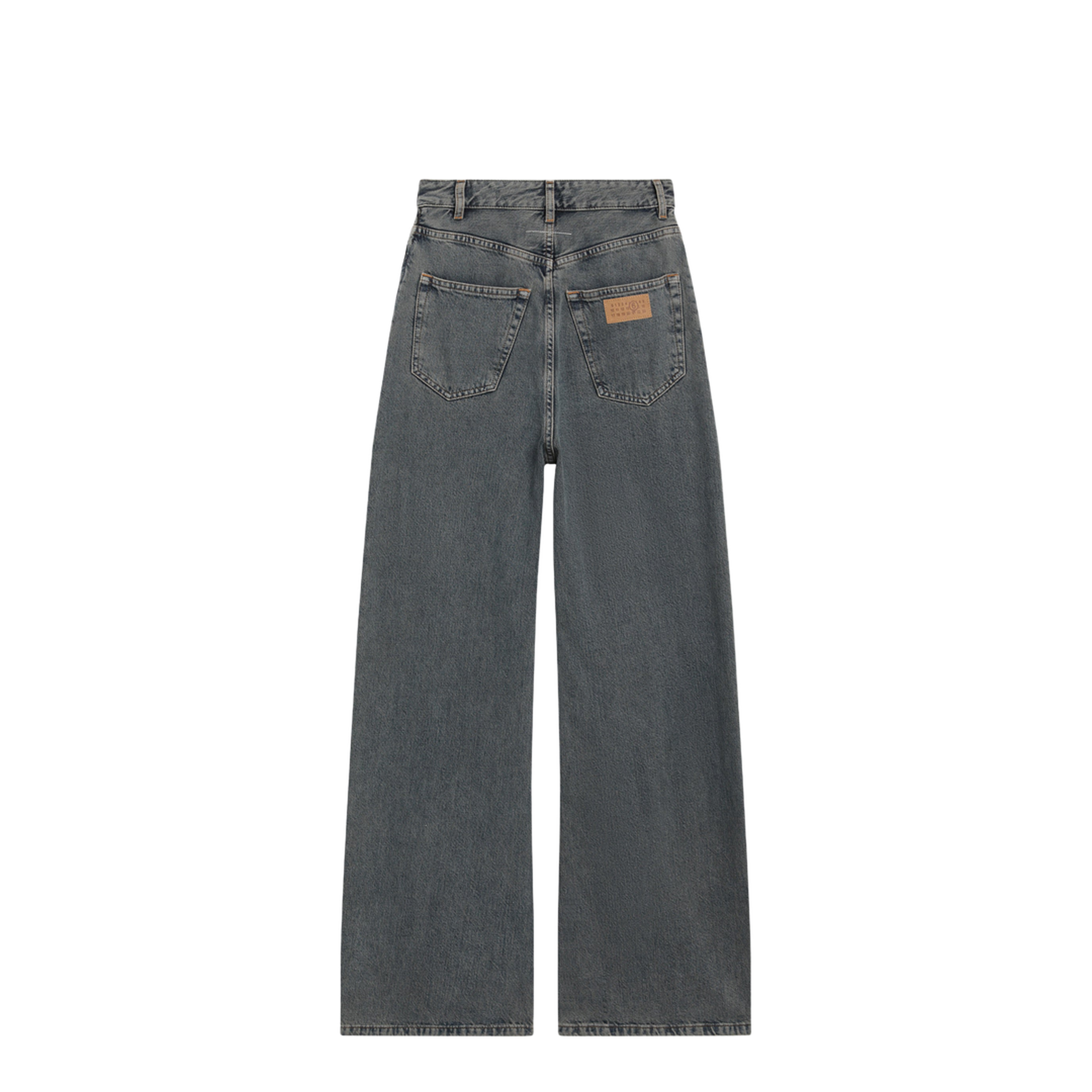 Grey Wide-Leg Jeans - Image 2
