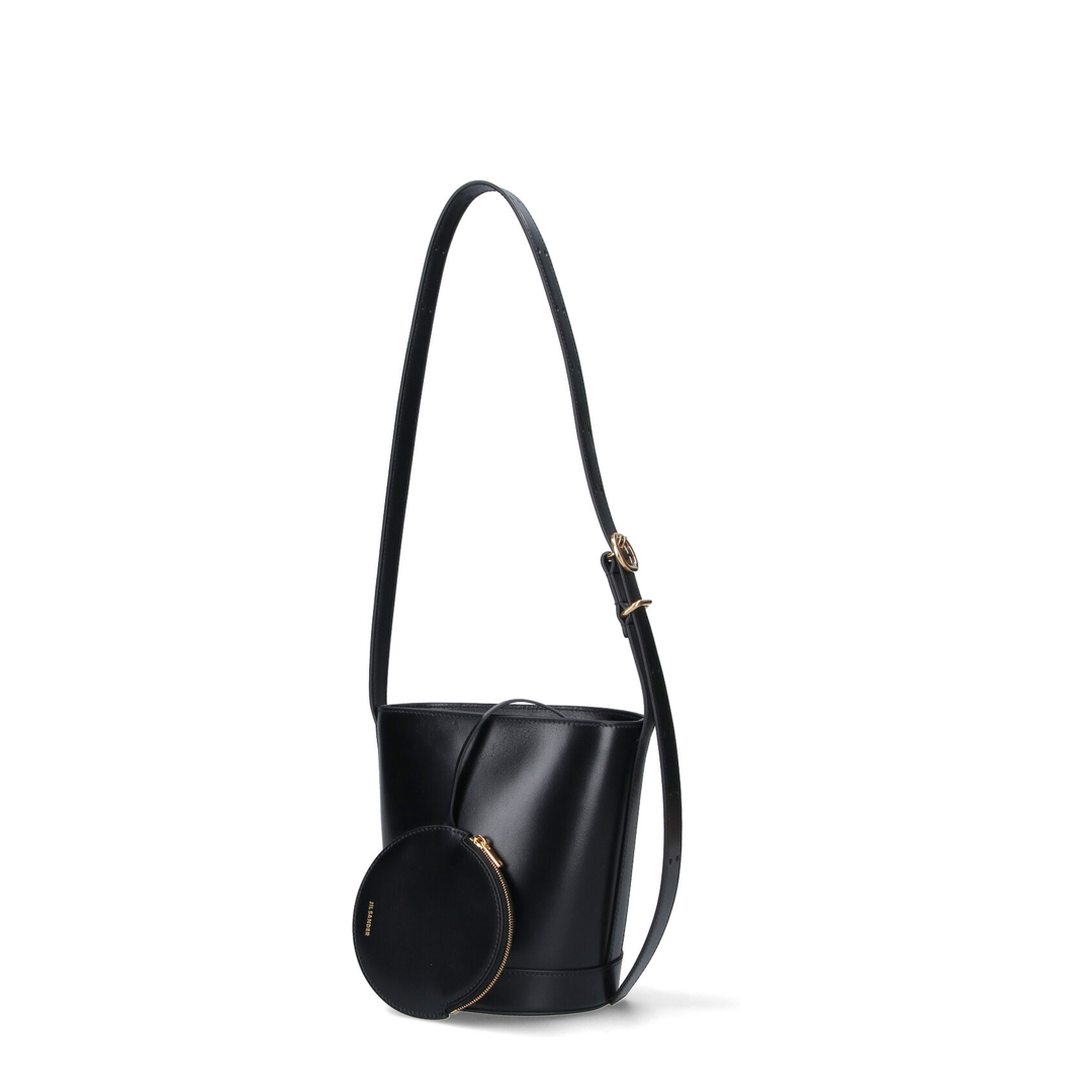 Cannolo Calfskin Bucket Bag - Black - Image 2