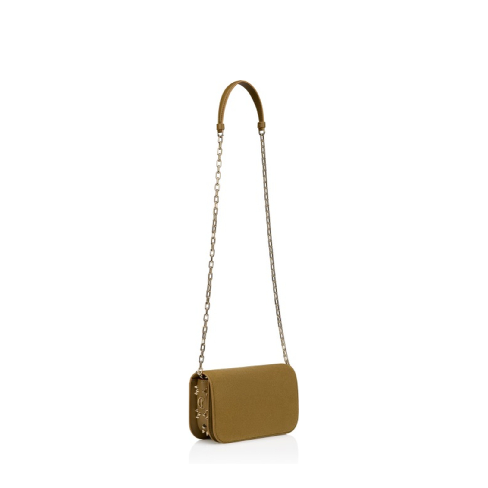Paloma Reversed Clutch Leather Bronzo - Image 3