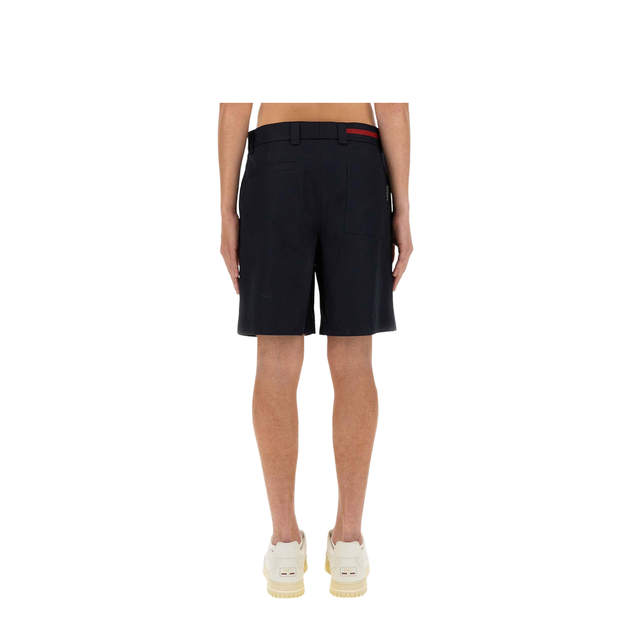 Double Cotton Twill Shorts - Image 3