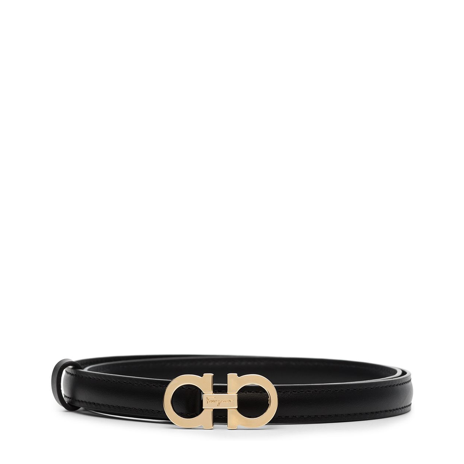 Black Calf Leather Logo Plaque - Image 1