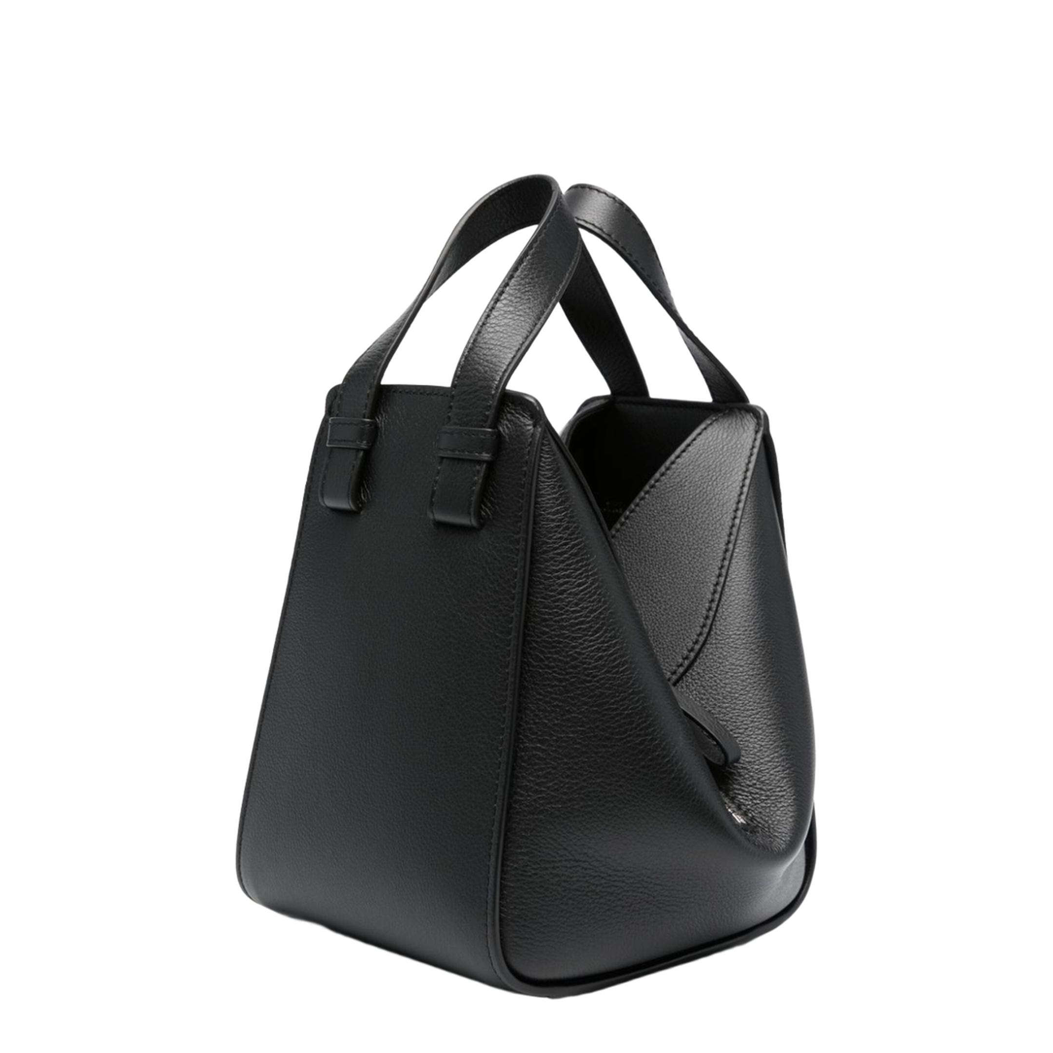 Hammock Compact Calfskin Bag - Black - Image 3