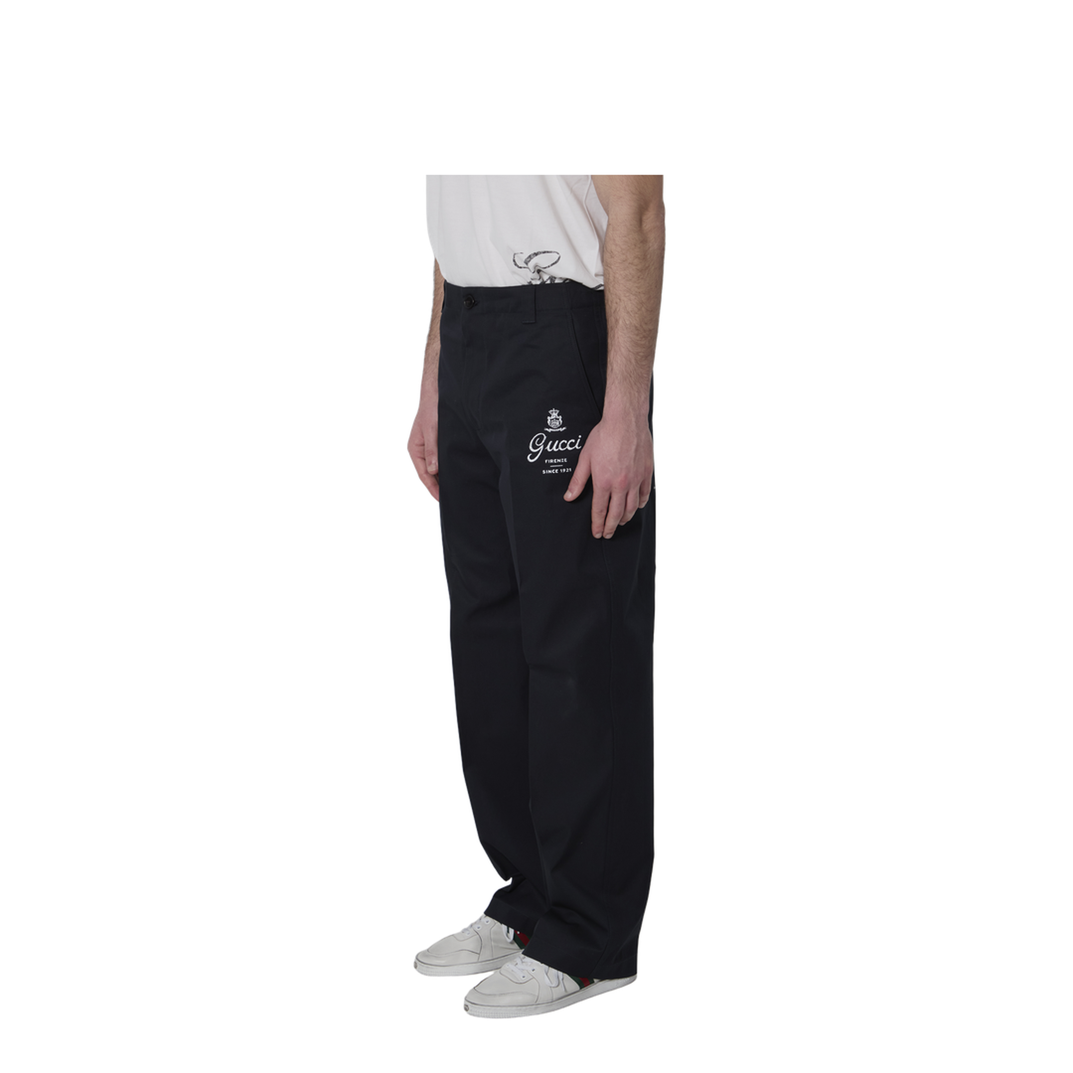 Printed Cotton Twill Pants - Image 2