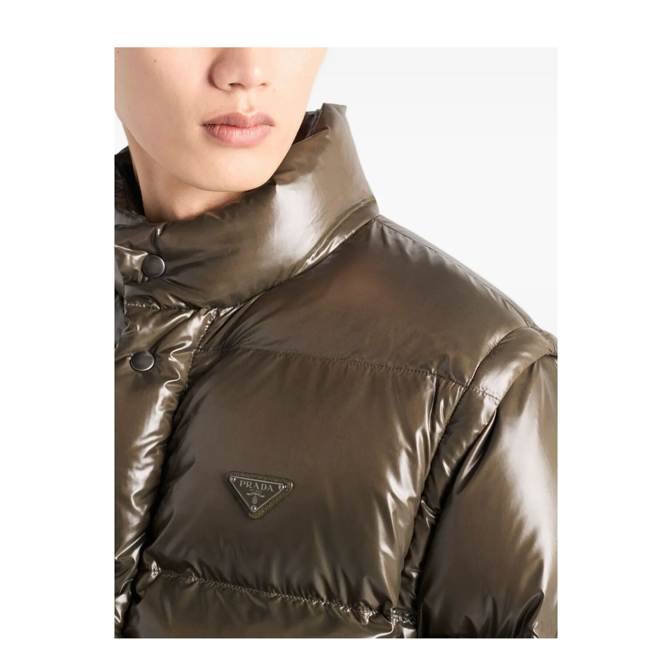 Medium-Weight Re-Nylon Down Jacket - Image 4
