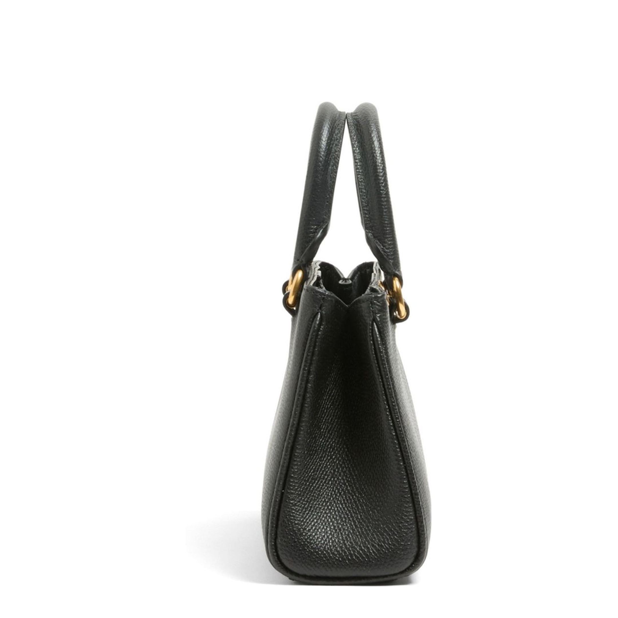 VLogo Signature Mini Grainy Calfskin Bag - Black - Image 5