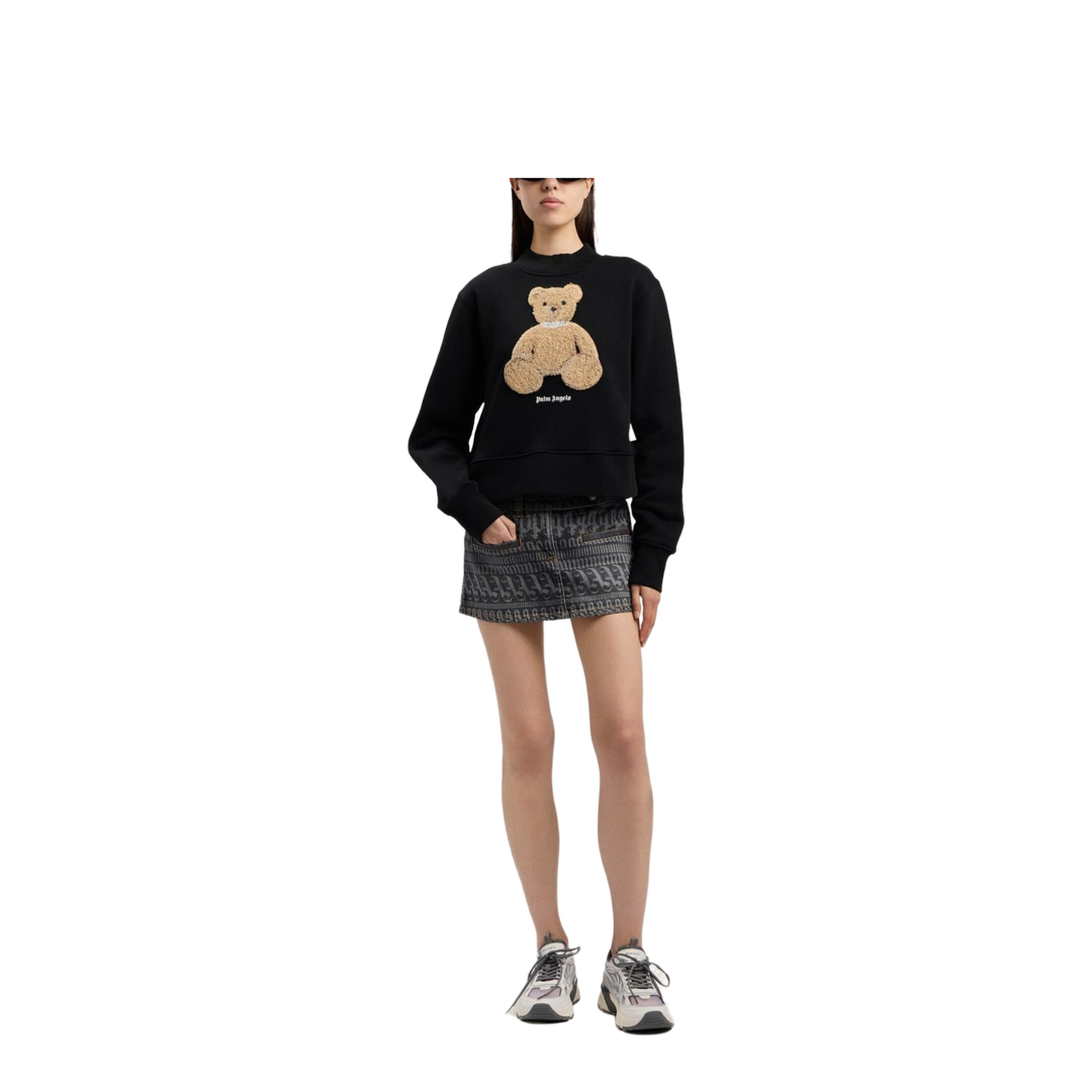 Sweatshirt With A Distinctive Teddy Bear Motif - Image 2