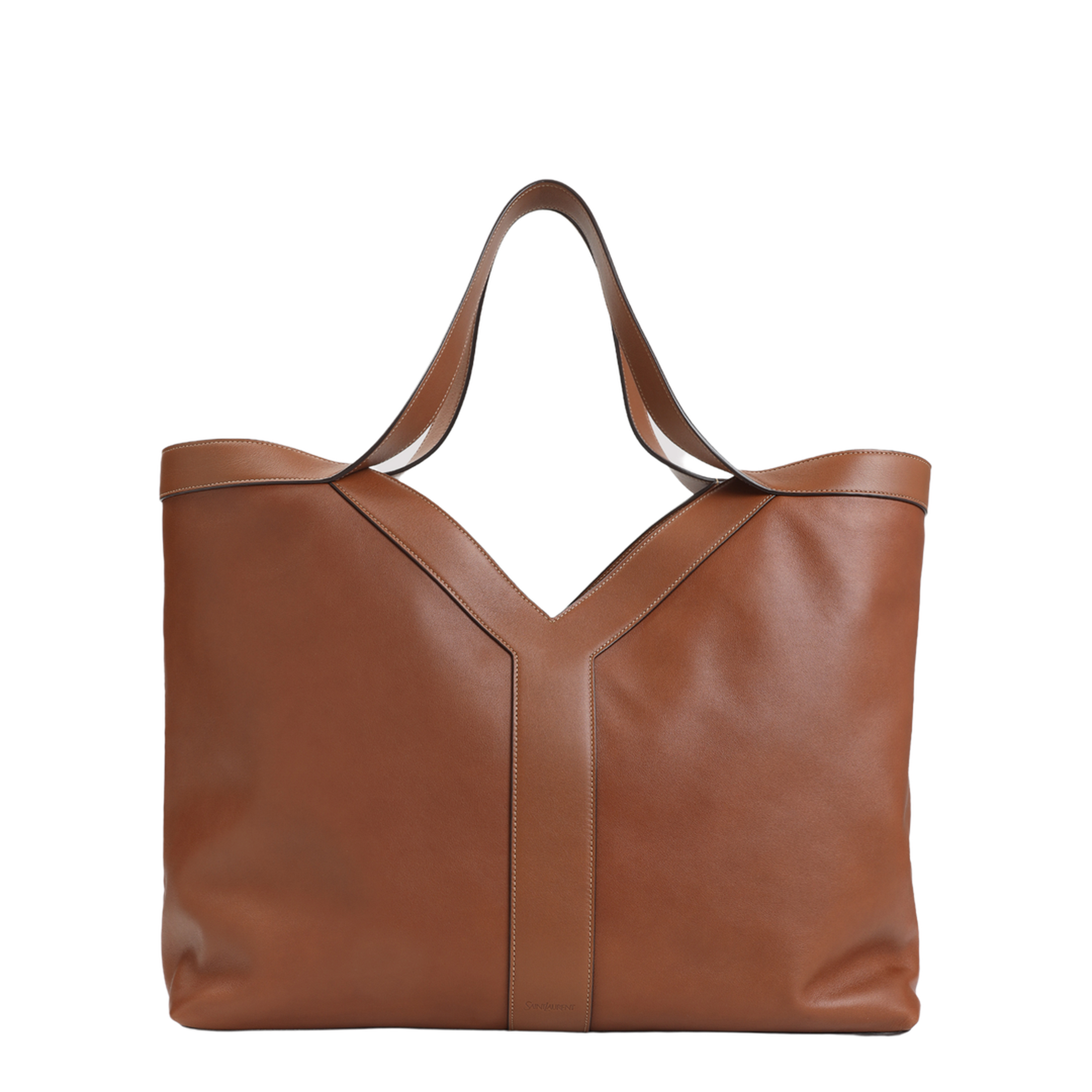 Large Tote in Leather - Image 3