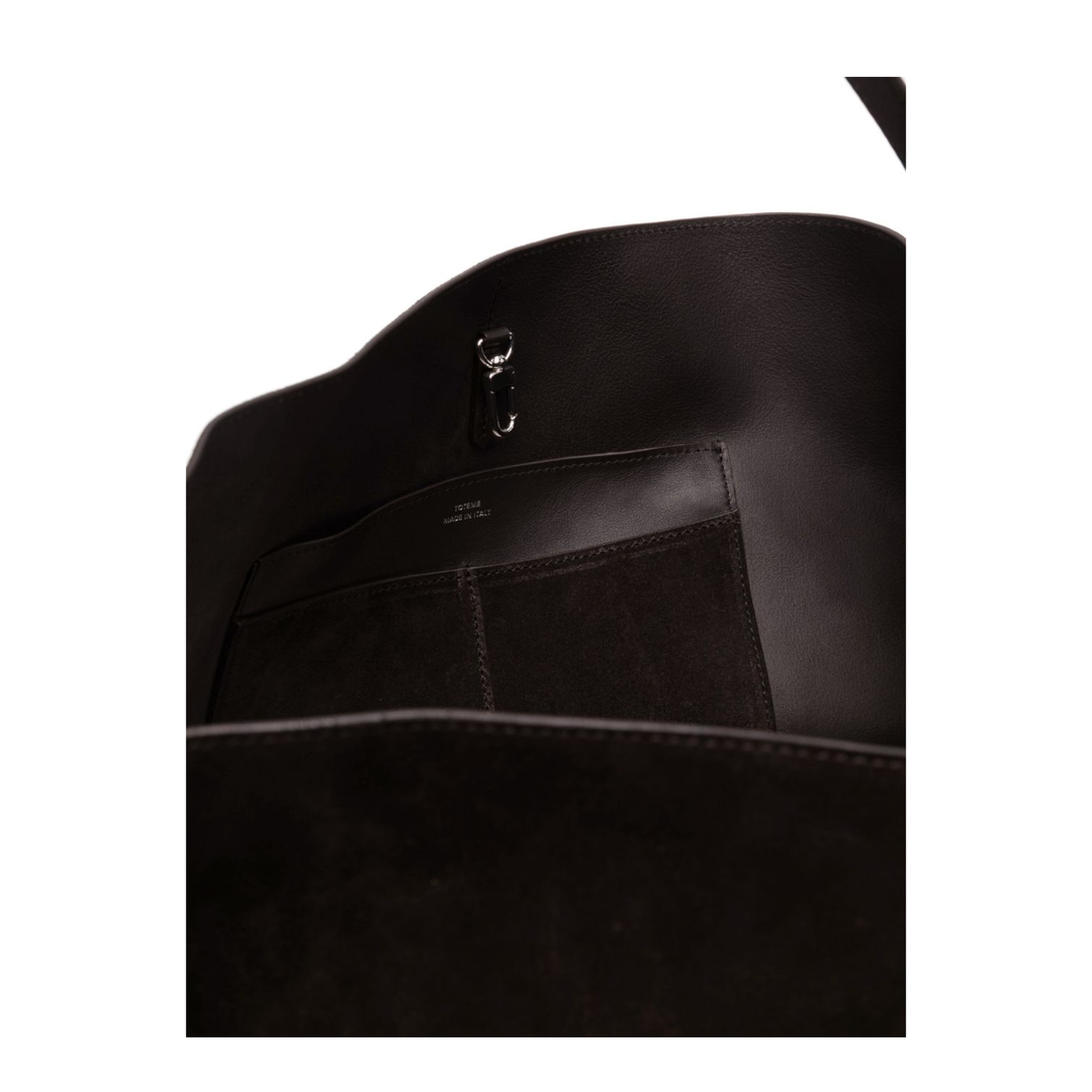 Suede Leather Tote - Espresso Brown - Image 2