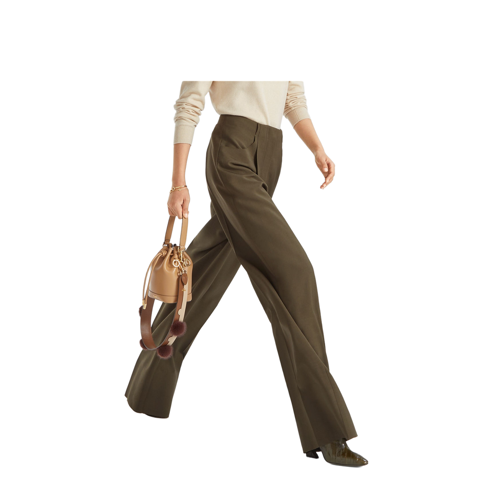 Mini Mon Tresor Bag Brown - Image 5