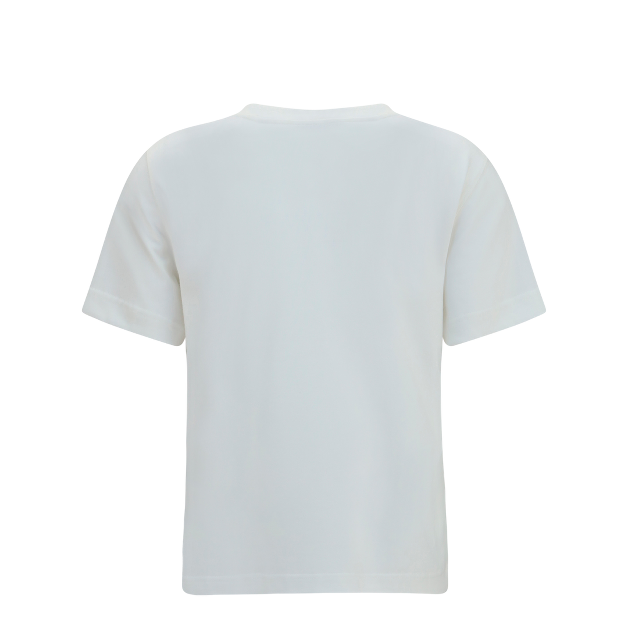 Cotton T-Shirt with Check Flag - Image 2