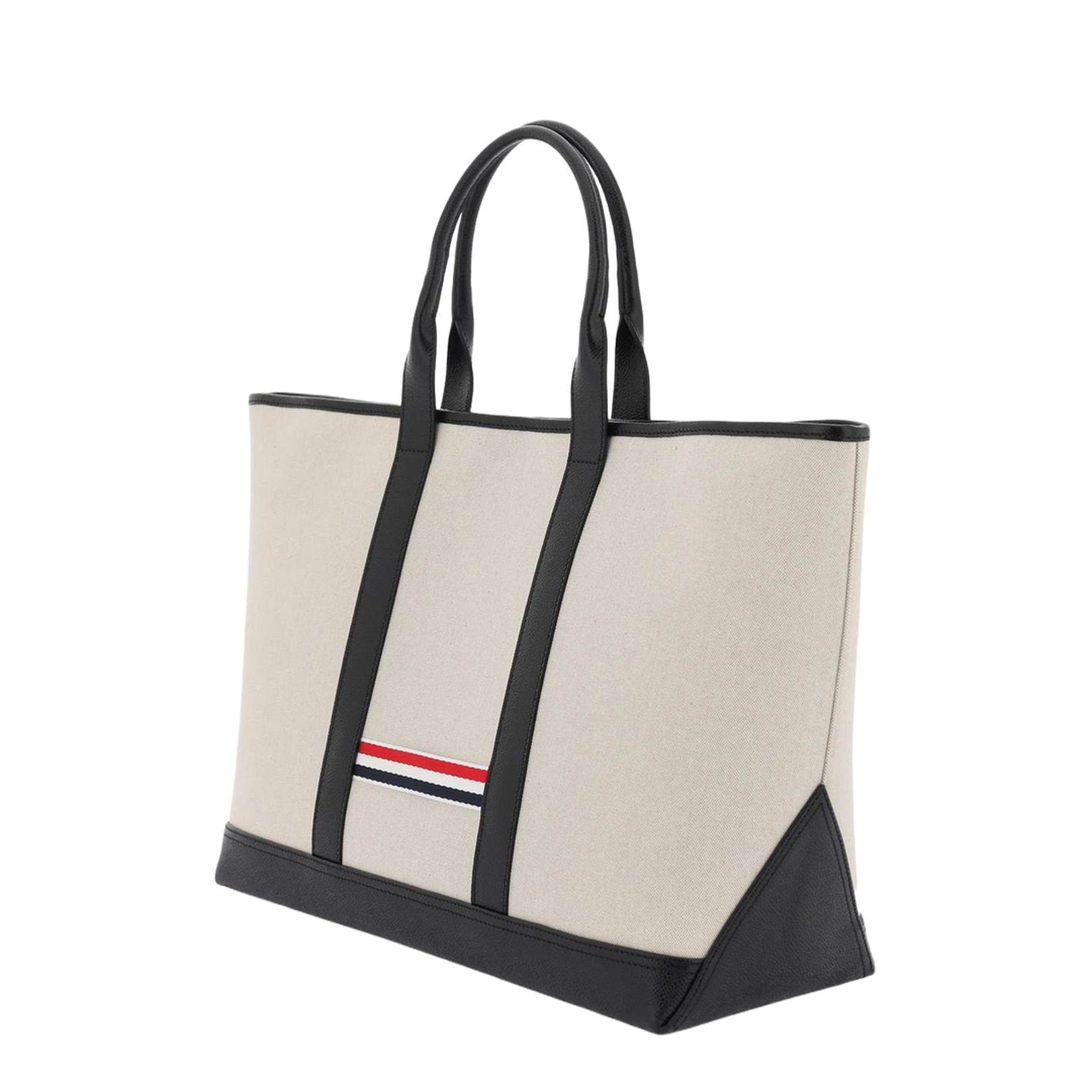 Medium RWB Stripe Tote Bag - Image 2