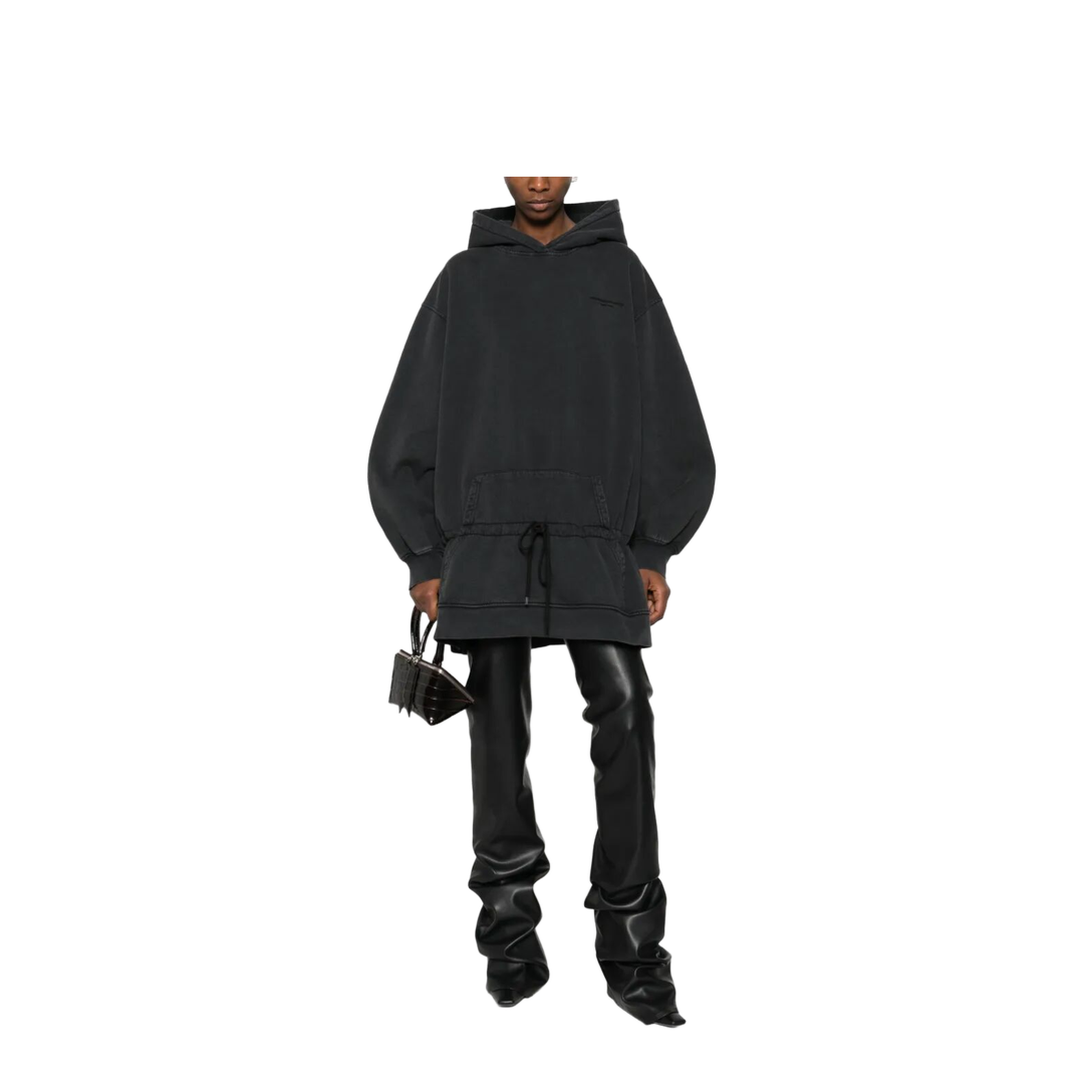 Dropped Waist Hoodie Dress - Image 2