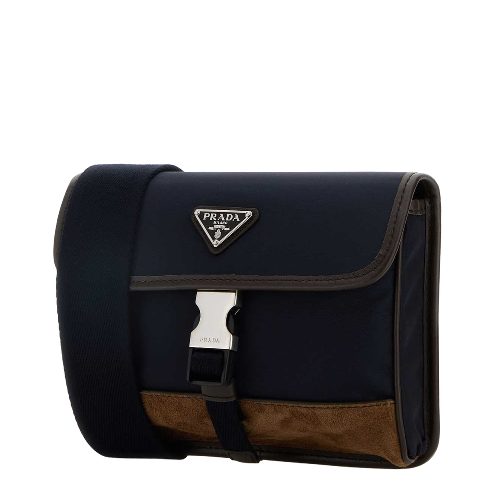 Two-Tone Nylon and Leather Phone Case - Image 2