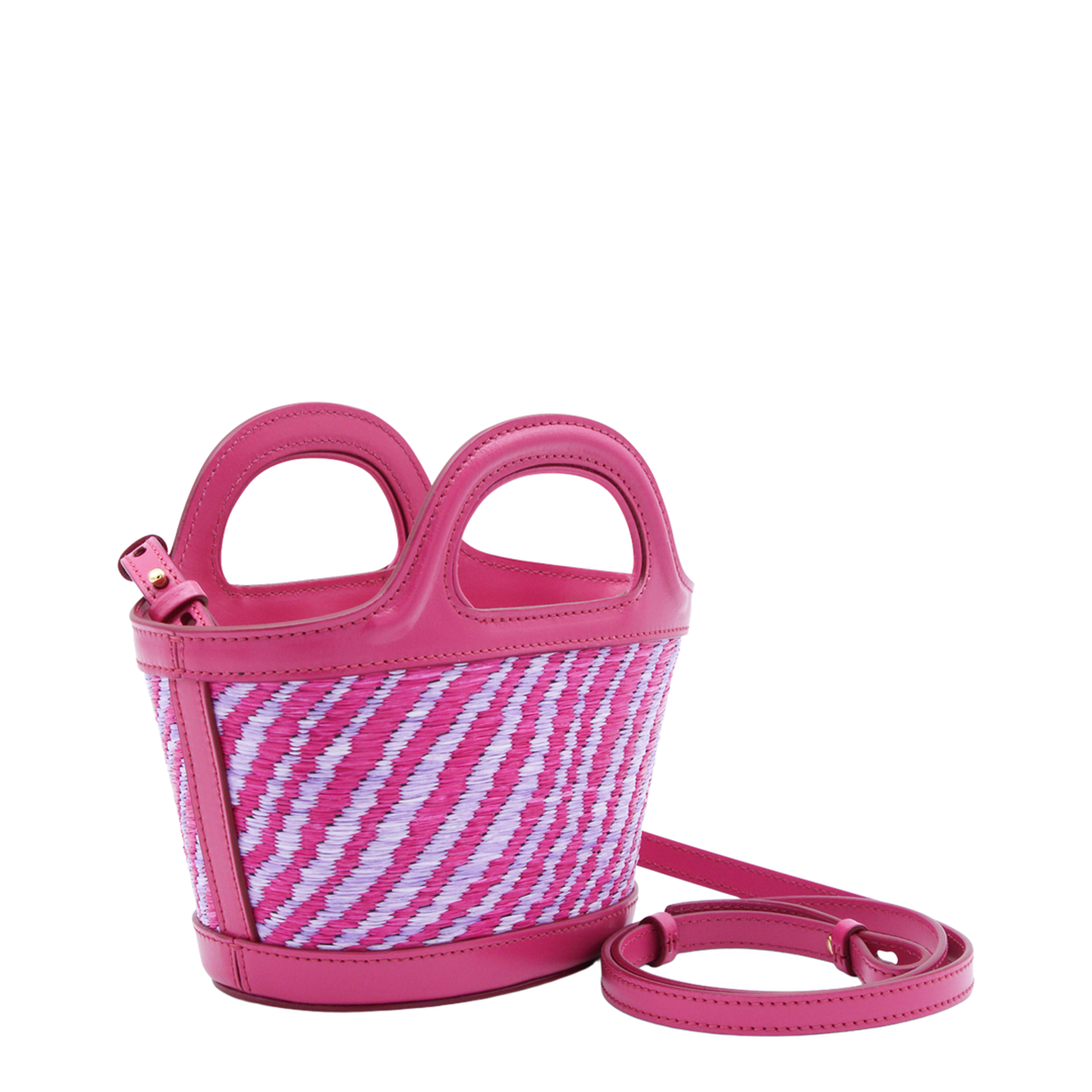 Tropicalia Micro Nylon/Polyester Bag - Pink - Image 5