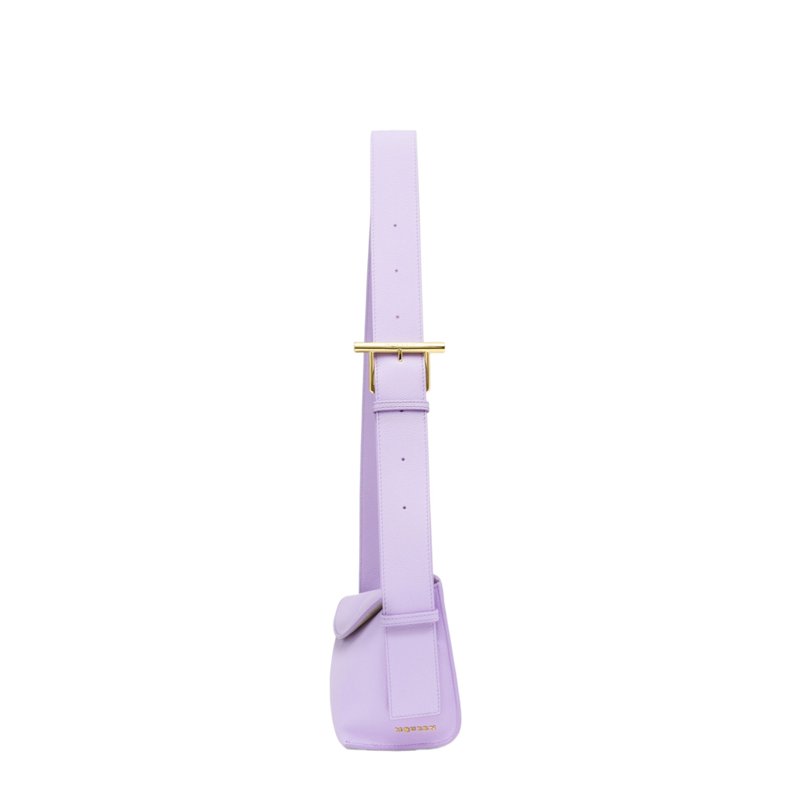 T-Bar Sling Bag in Lilac - Image 2