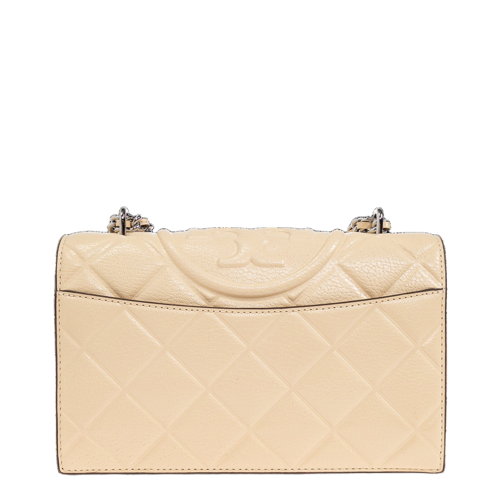 Fleming Small Shoulder Bag Beige - Image 3