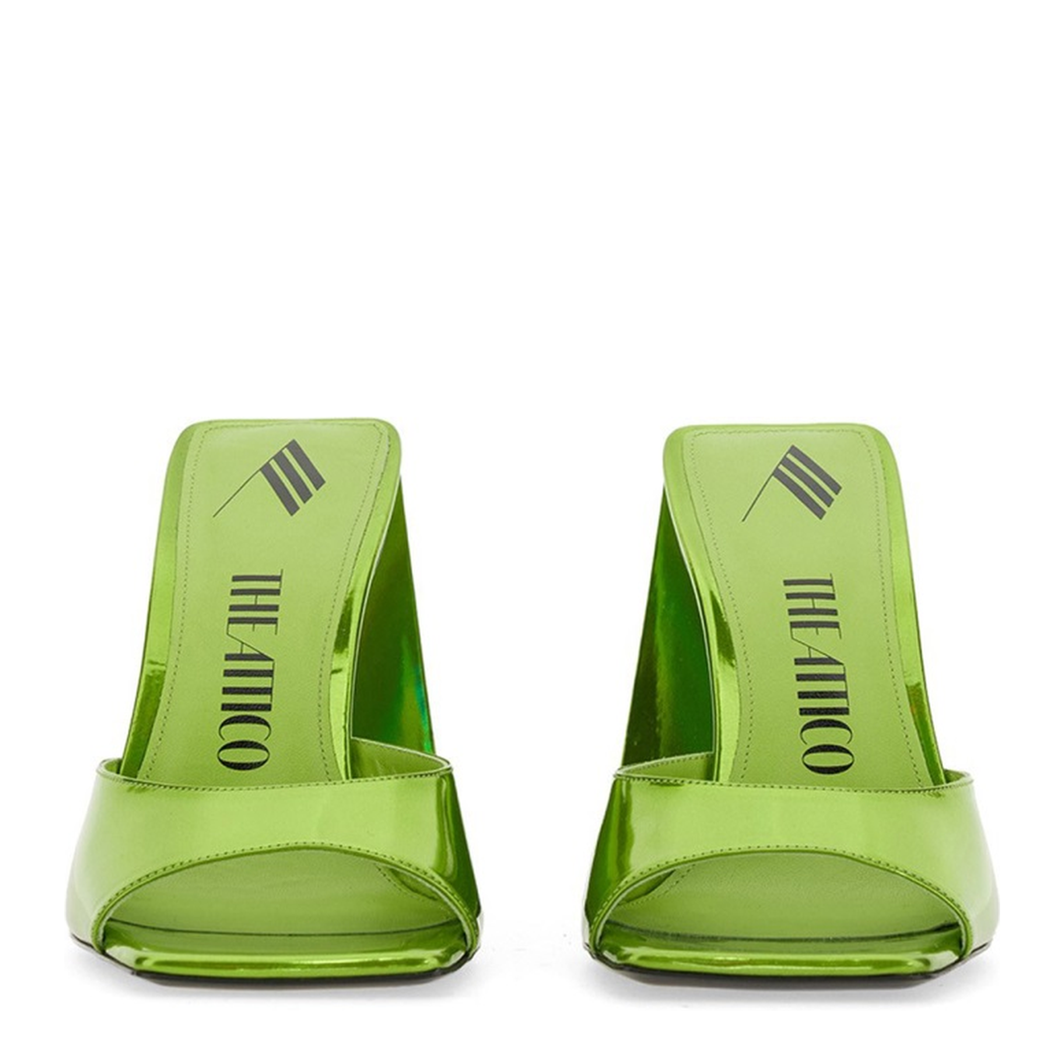 Devon Holographic Green Mule - Image 3