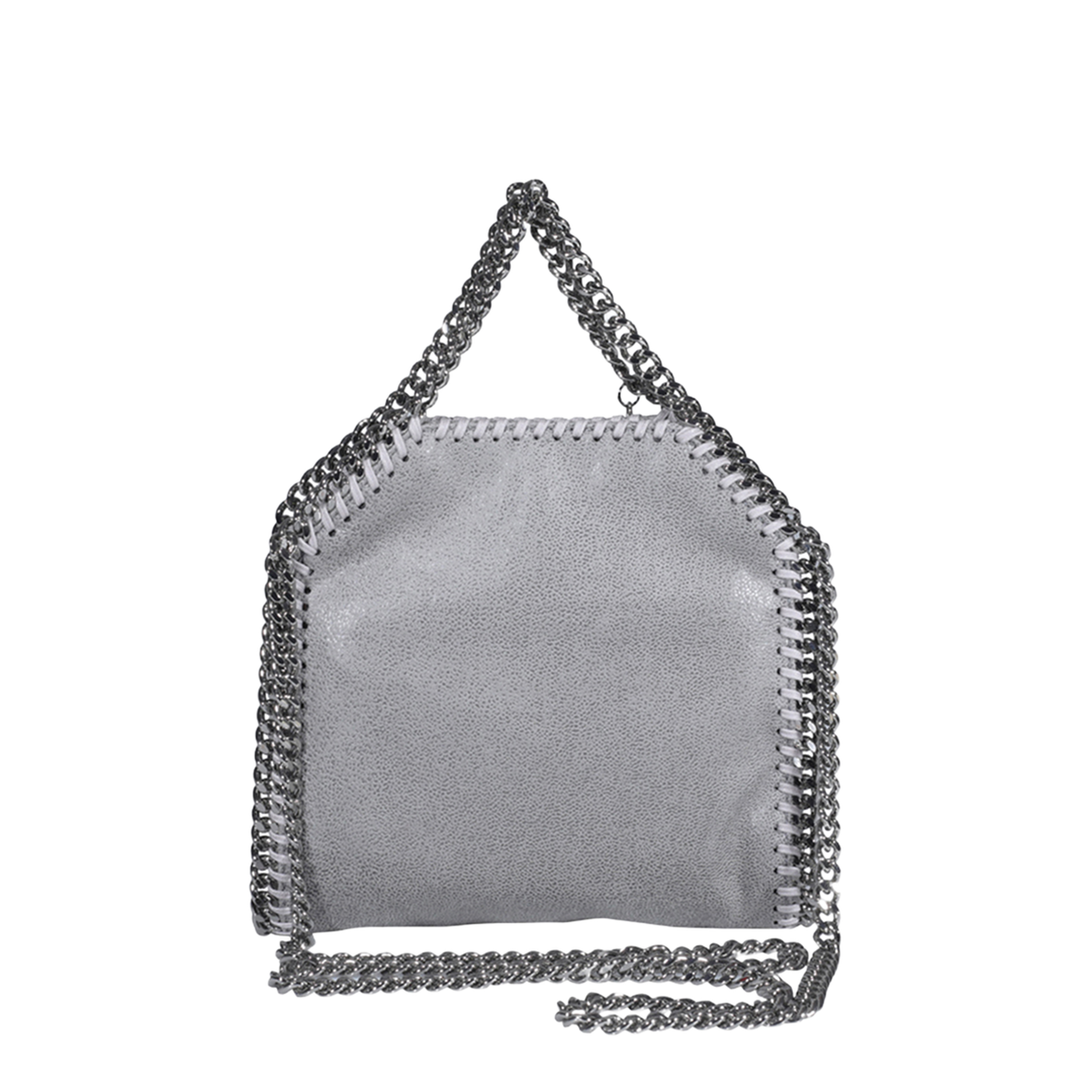 Falabella Tiny Polyester Tote - Light Grey - Image 6