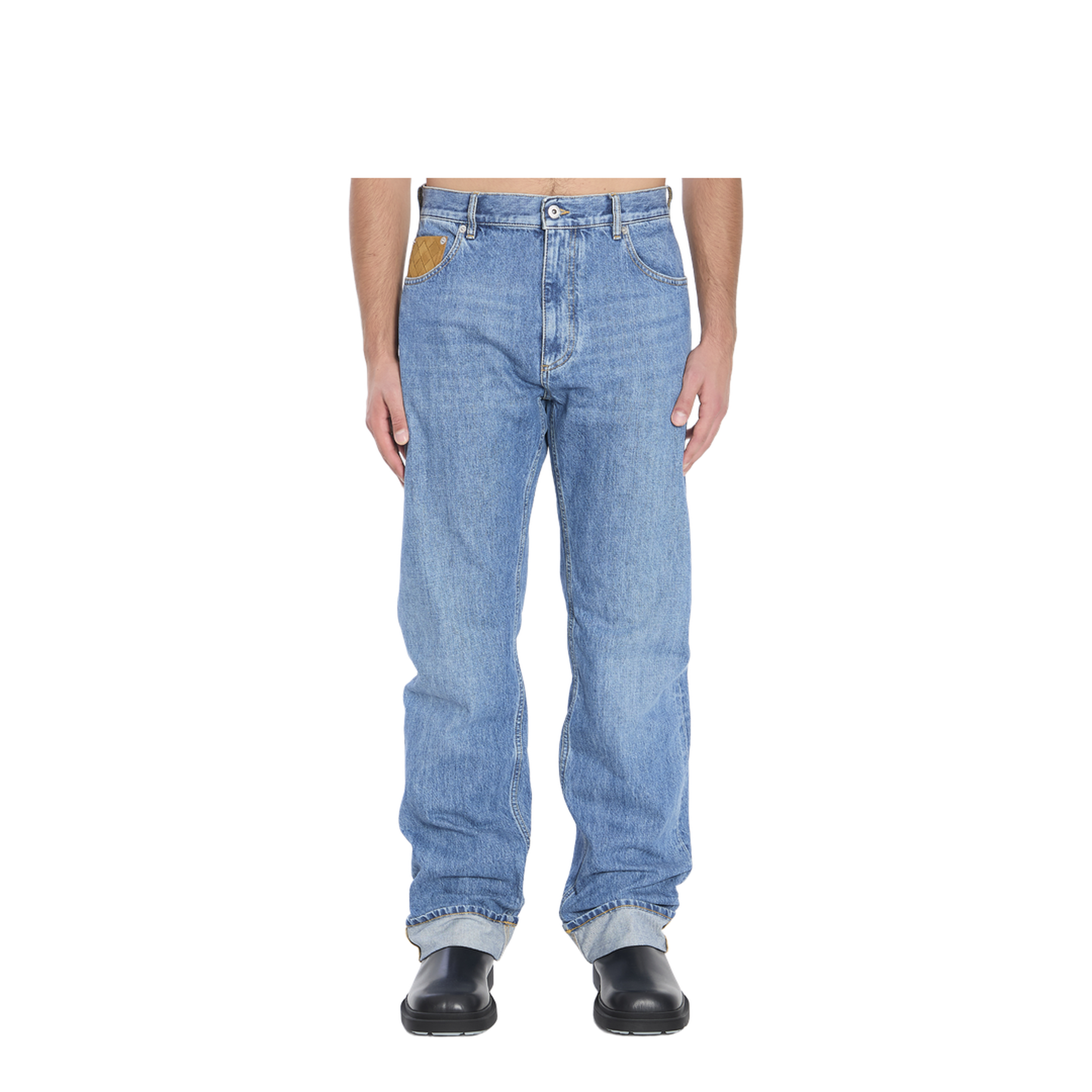 Indigo Vintage Jeans - Image 1