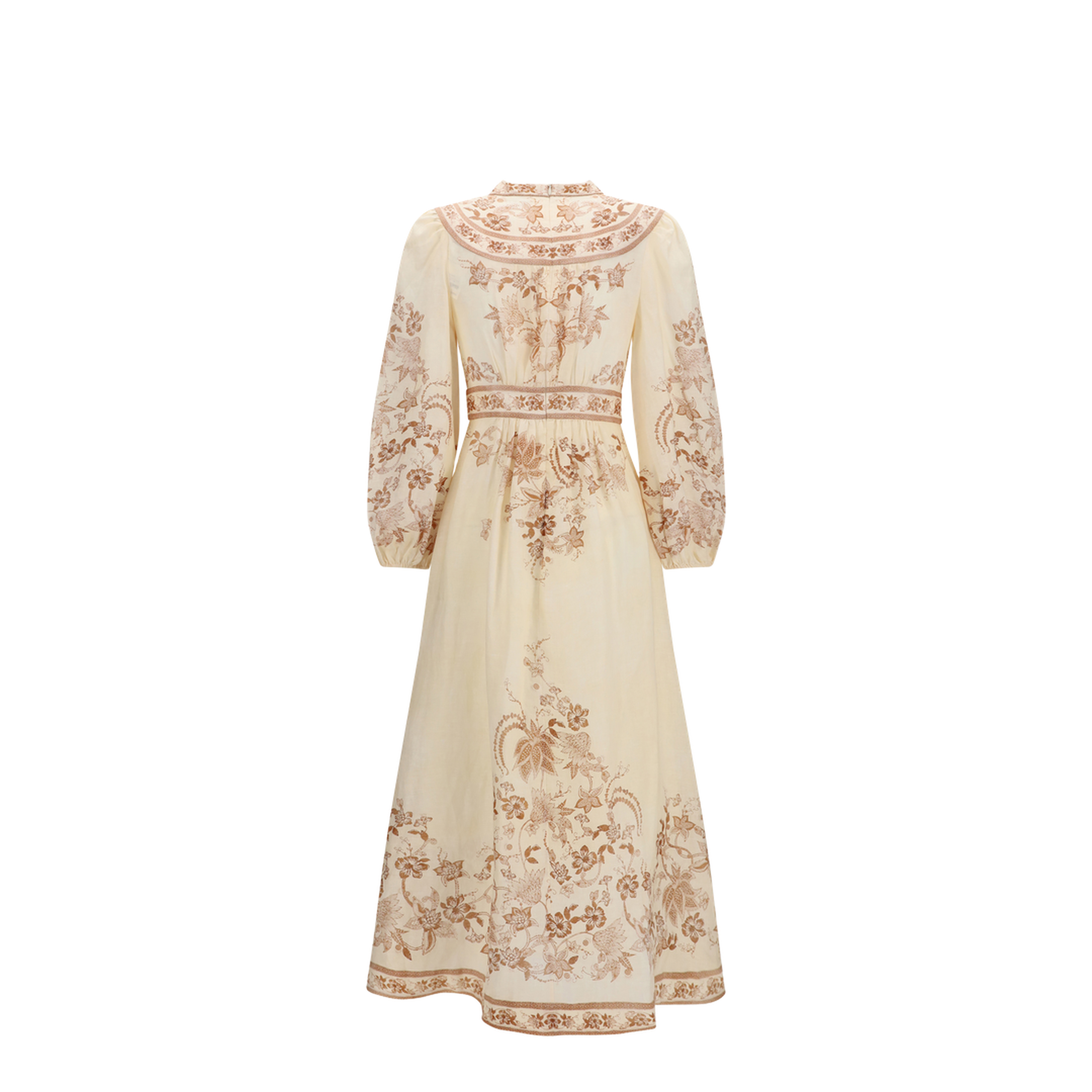 Indra Plunge Floral Dress - Image 2