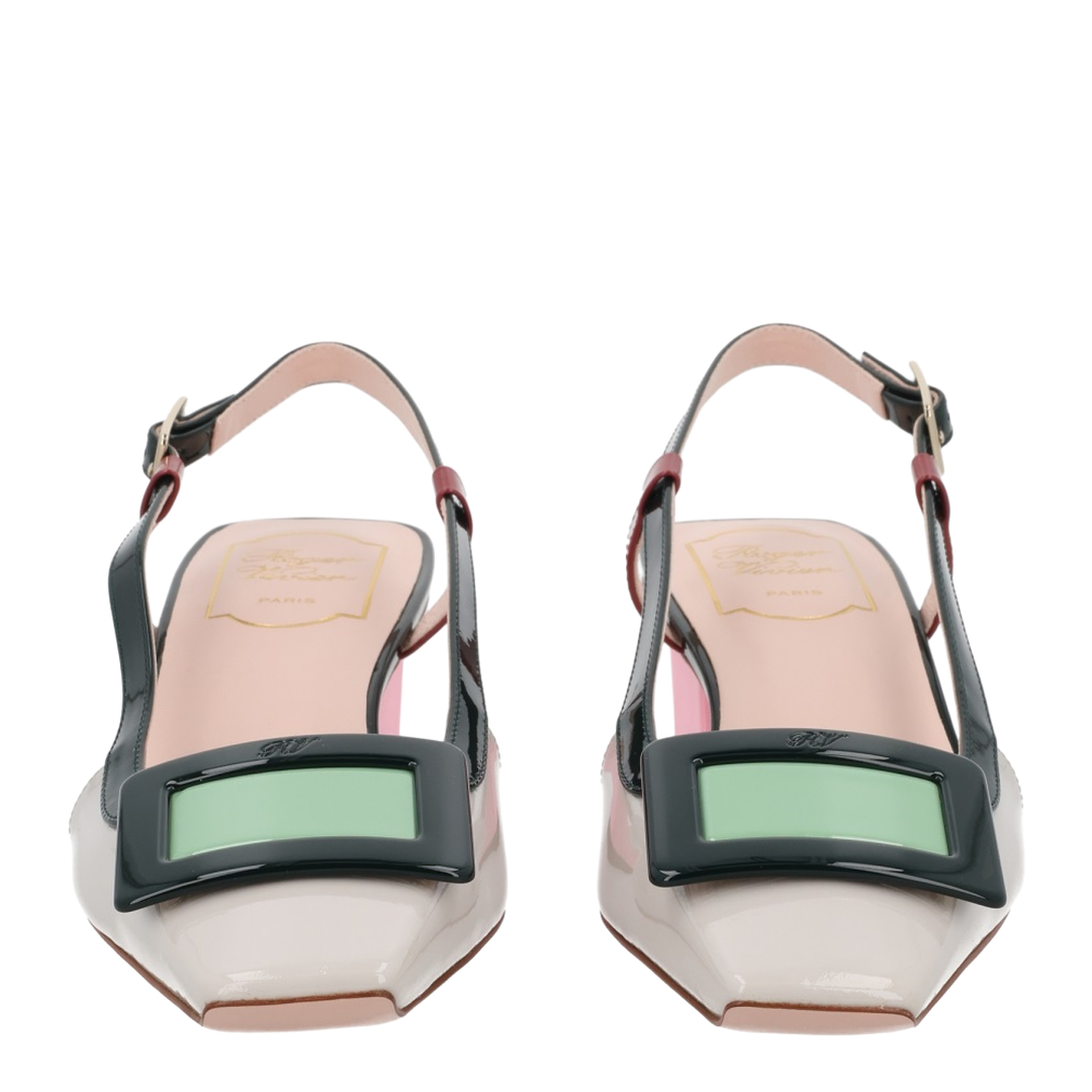 Slingback Pumps in Patent Leather - Image 3