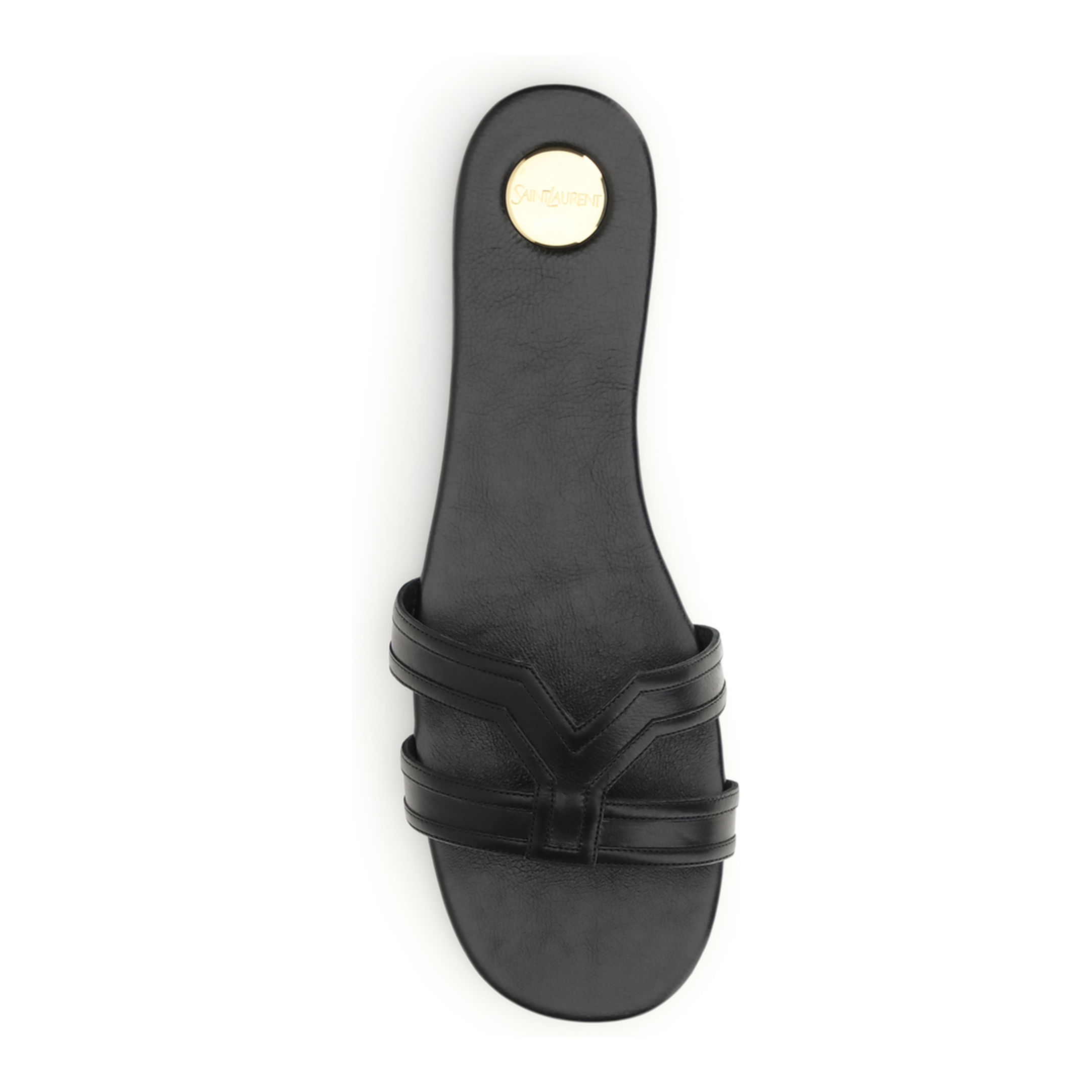Smooth Leather Mabrouka Sandals - Image 4