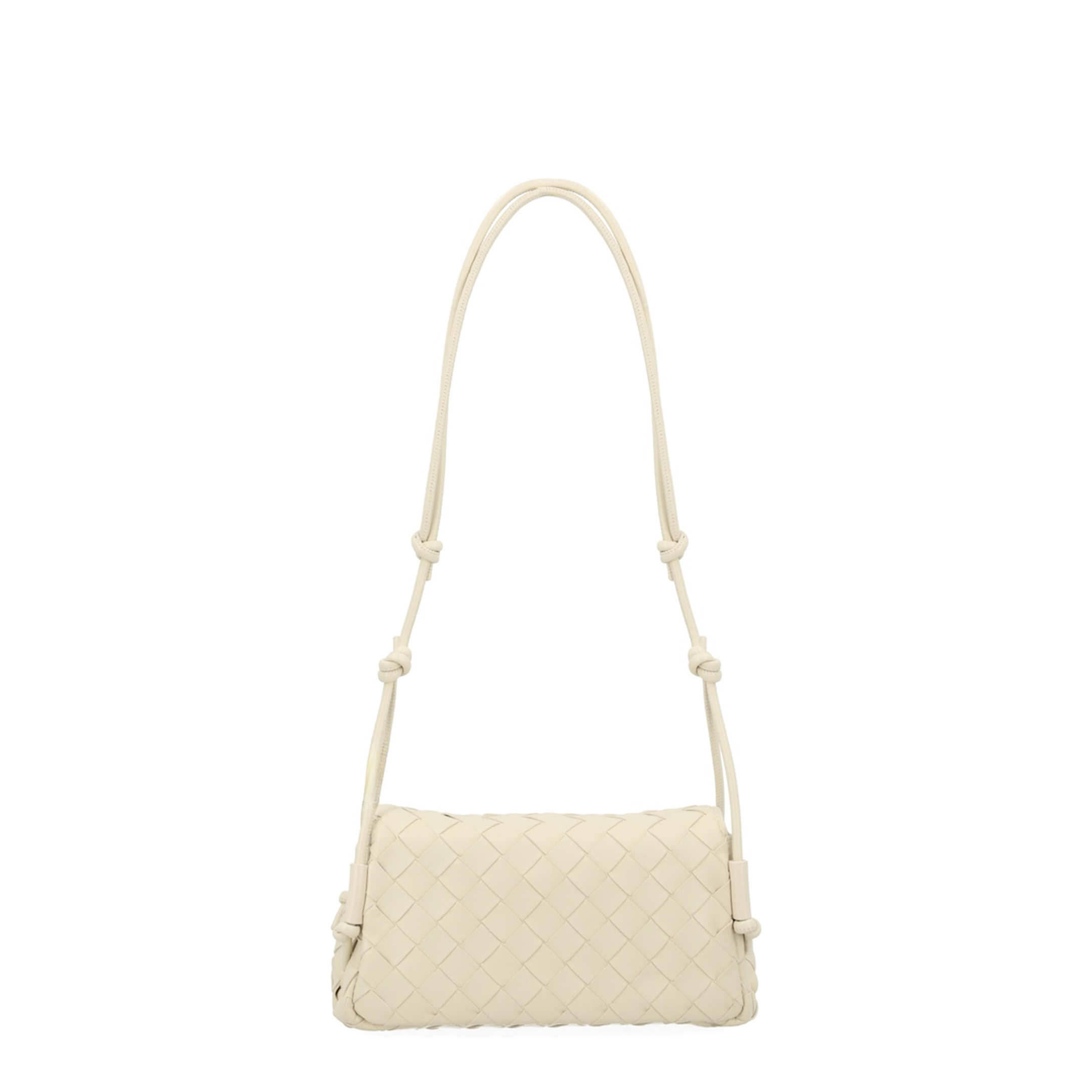 Notturno Intrecciato Nappa Crossbody - Sea Salt - Image 2
