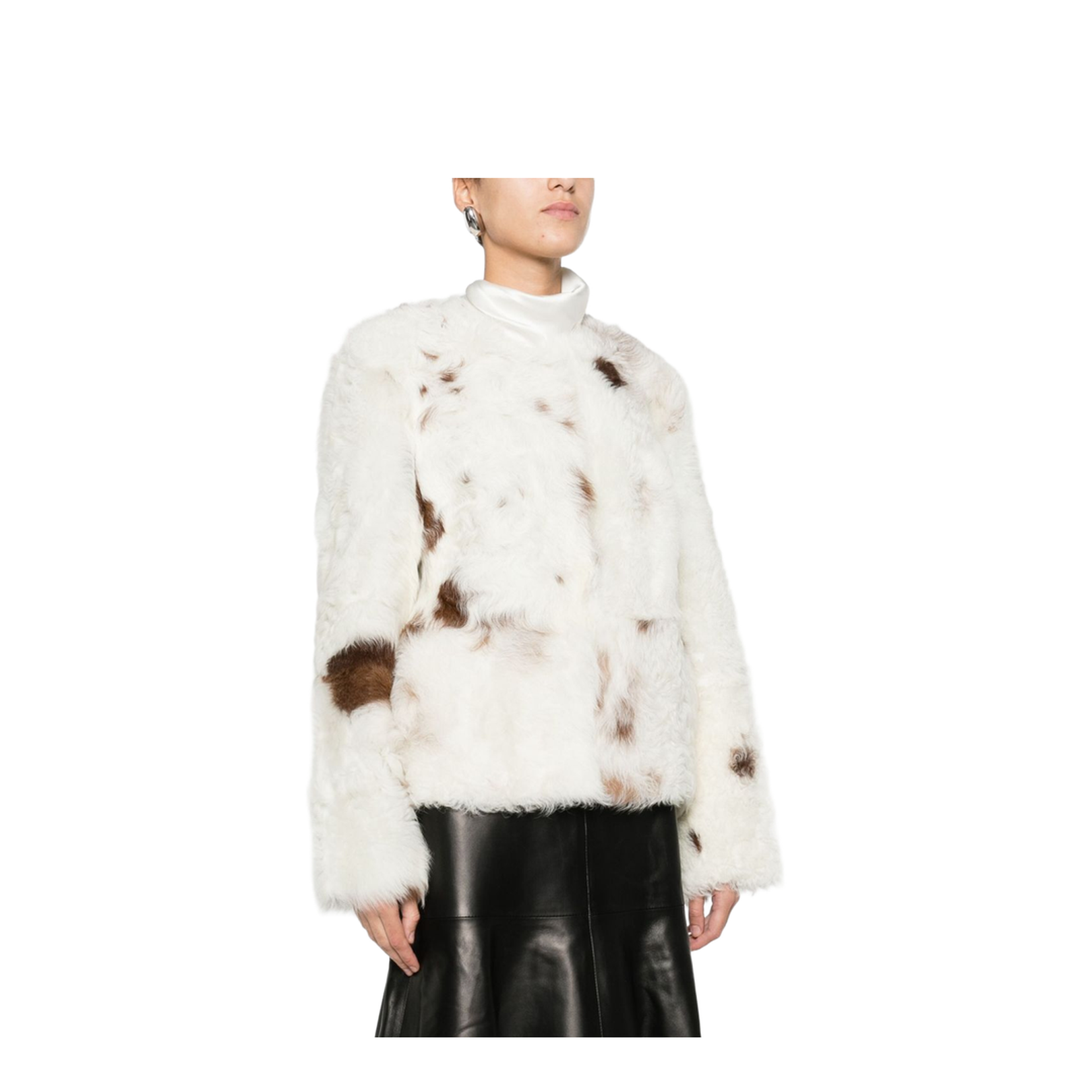 Hypnotic Spot Shearling Jacket - Image 5