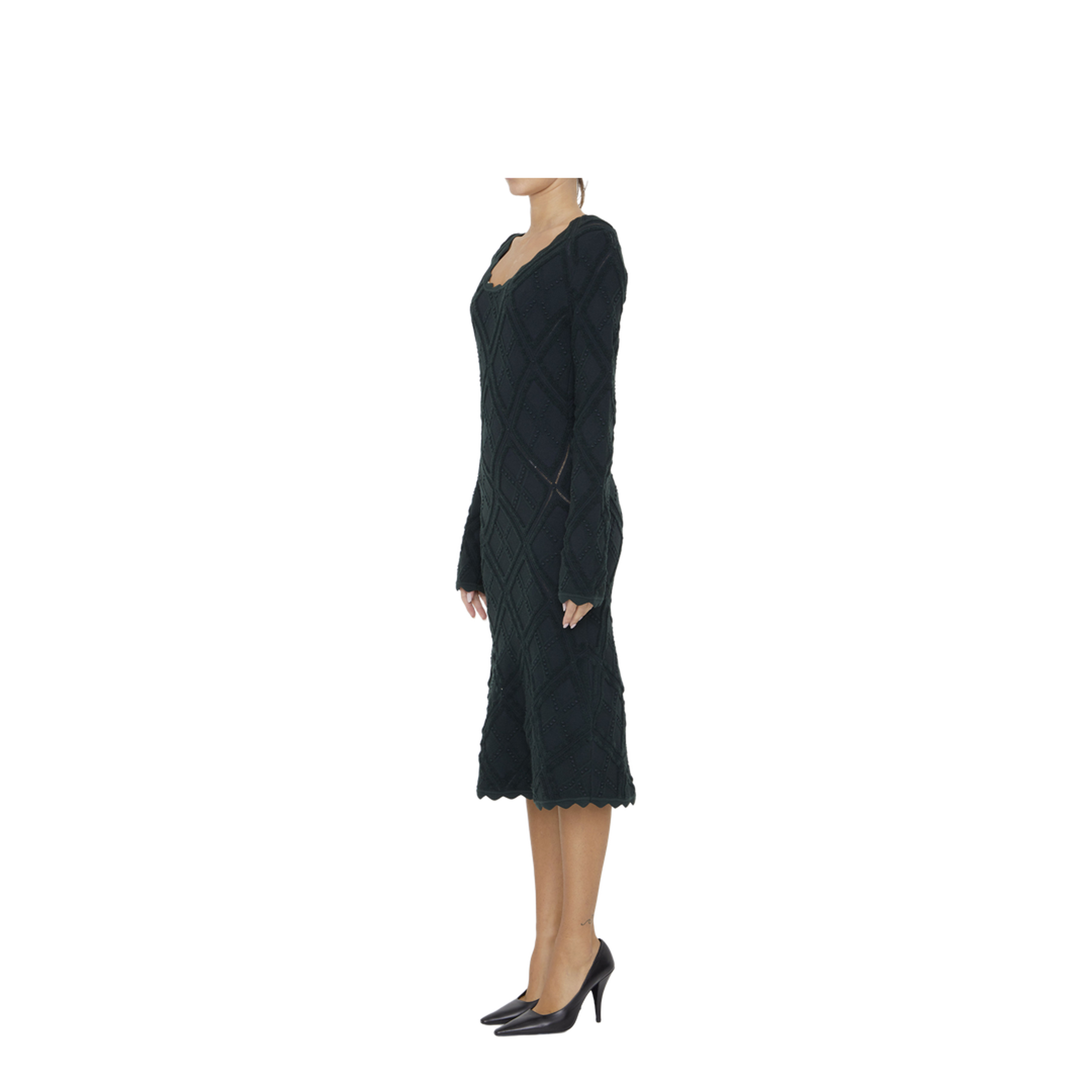 Aran Knit Dress - Image 2
