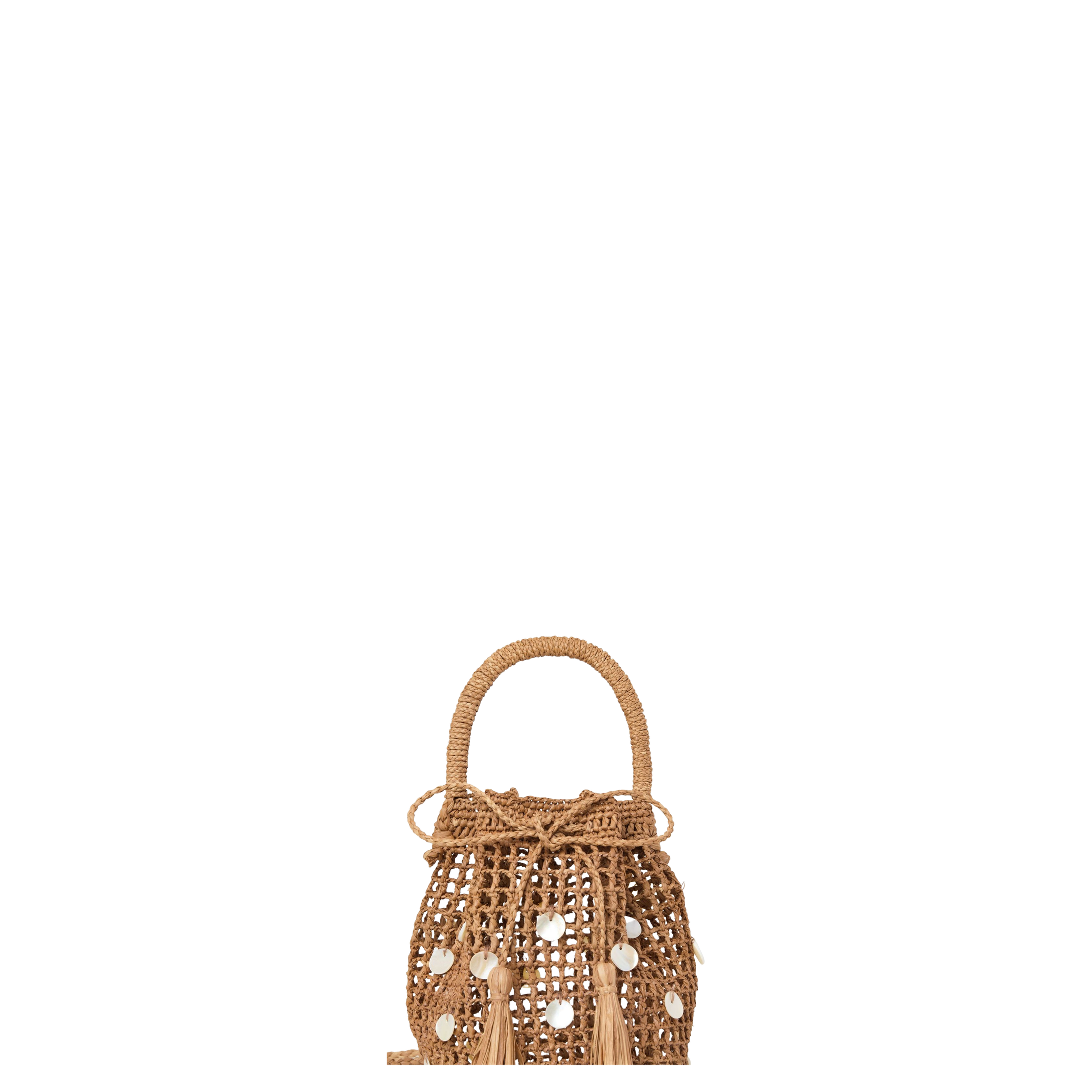 Rafia Bucket Bag - Image 2