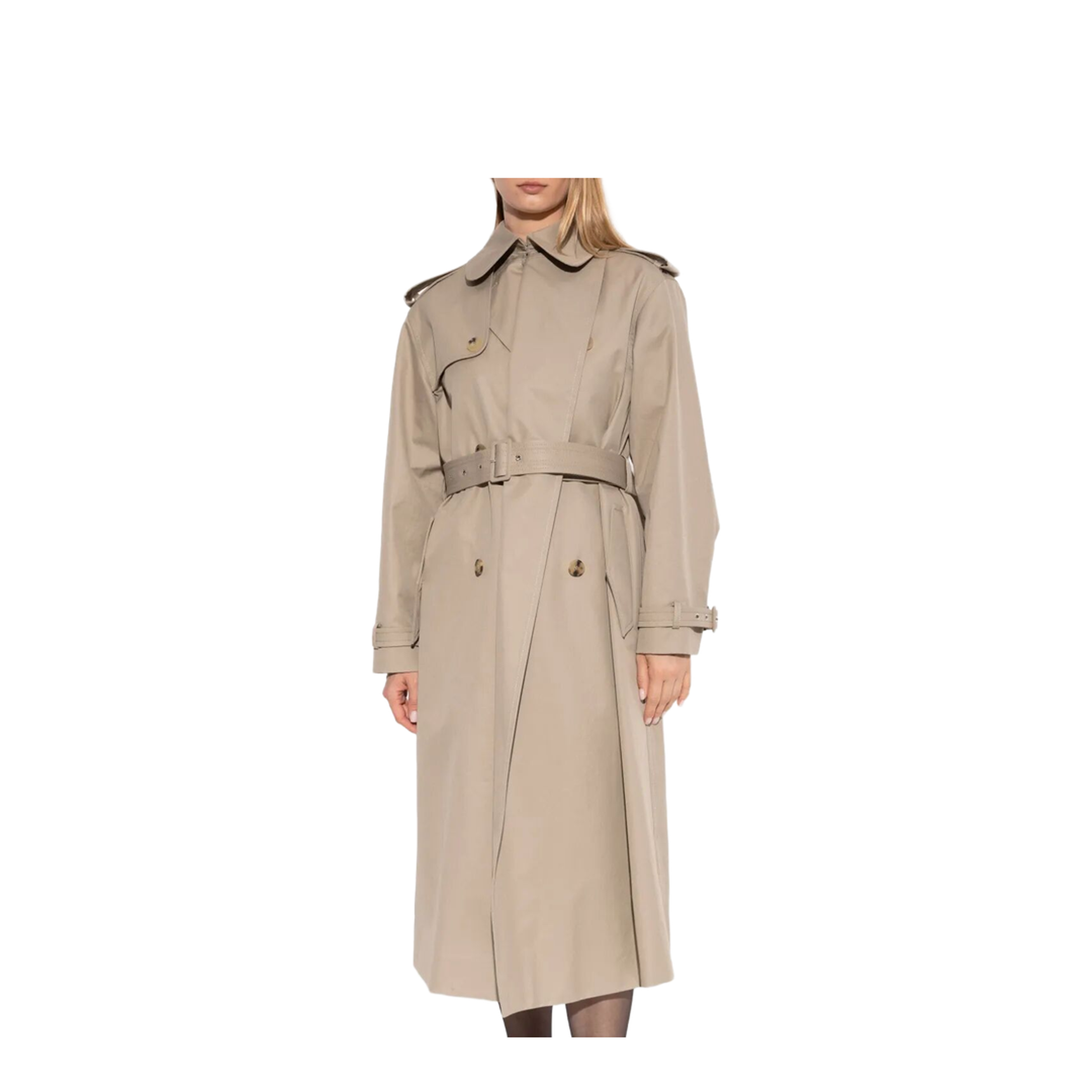 Double-Breasted Trench Coat - Image 2