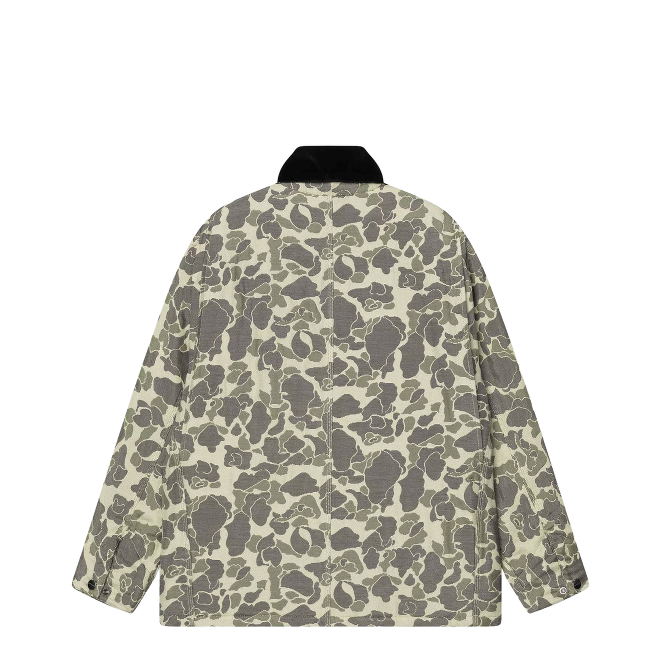 Tapestry Chore Coat Camo Duck Jacquard - Image 2