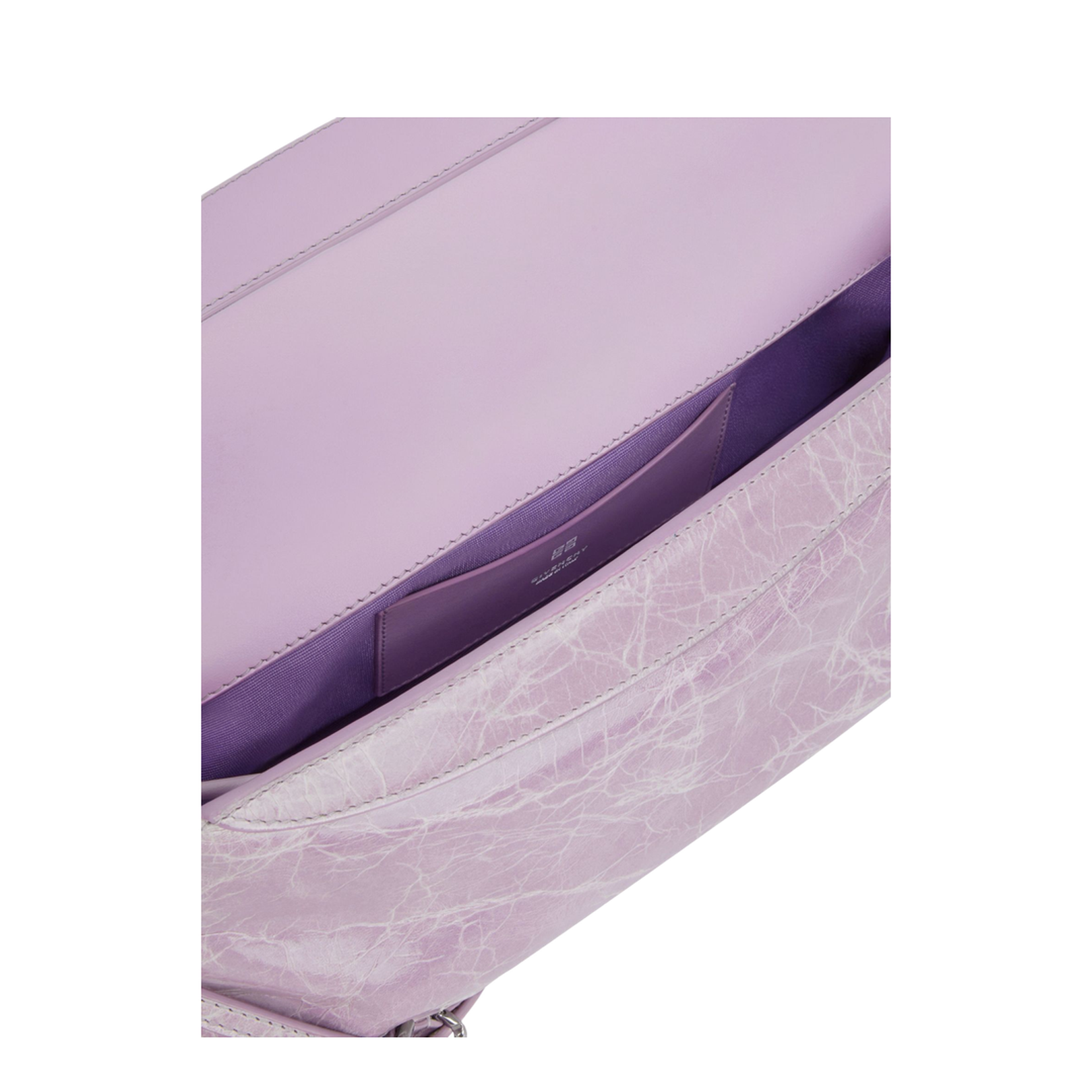 P'tit Voyou Small Bag In Crackled Patent Leather - Image 5