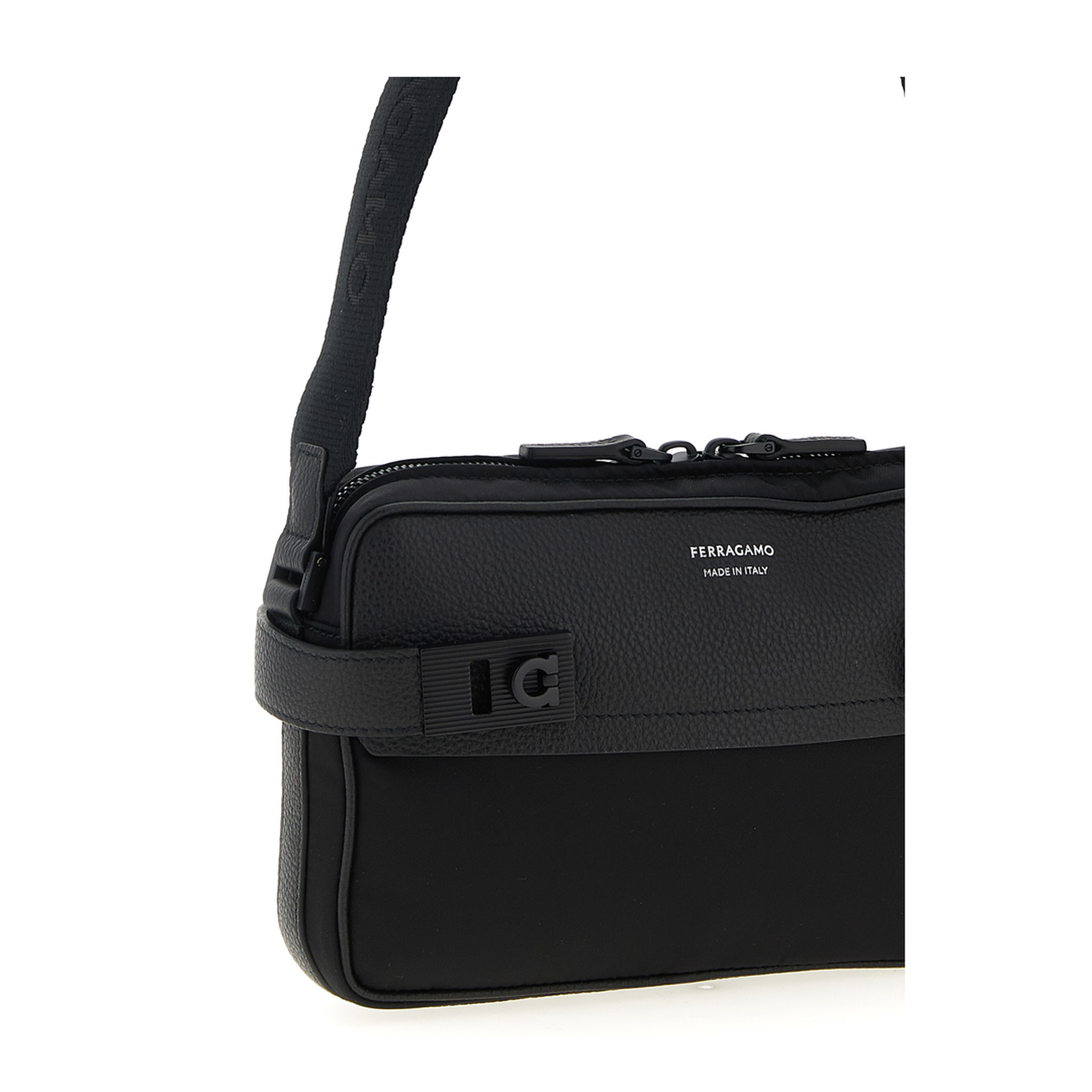 Crossbody Bag with Gancini Buckles - Image 3