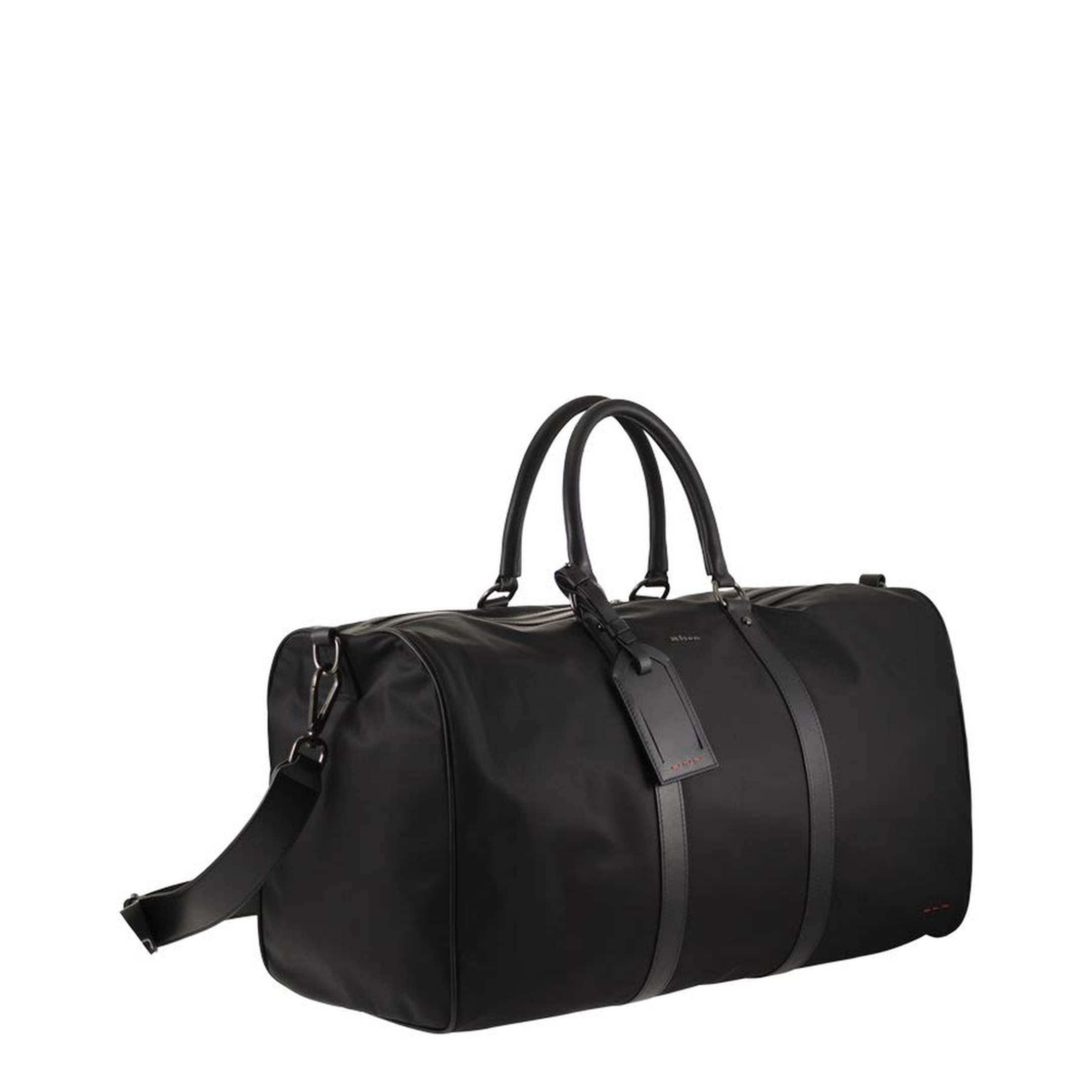 Duffel Bag With Leather Inserts - Image 4