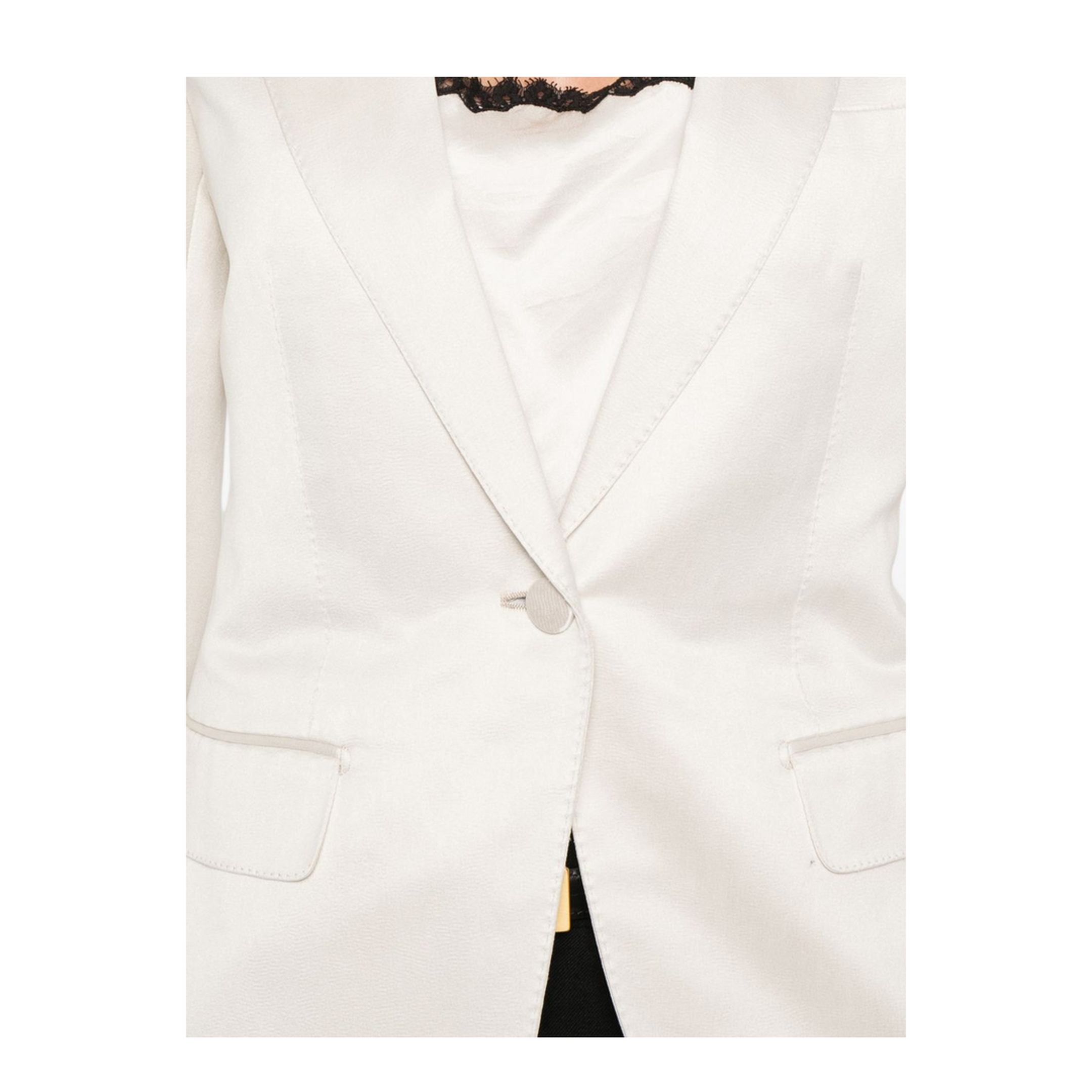 Single-breasted Blazer Jacket - Image 3