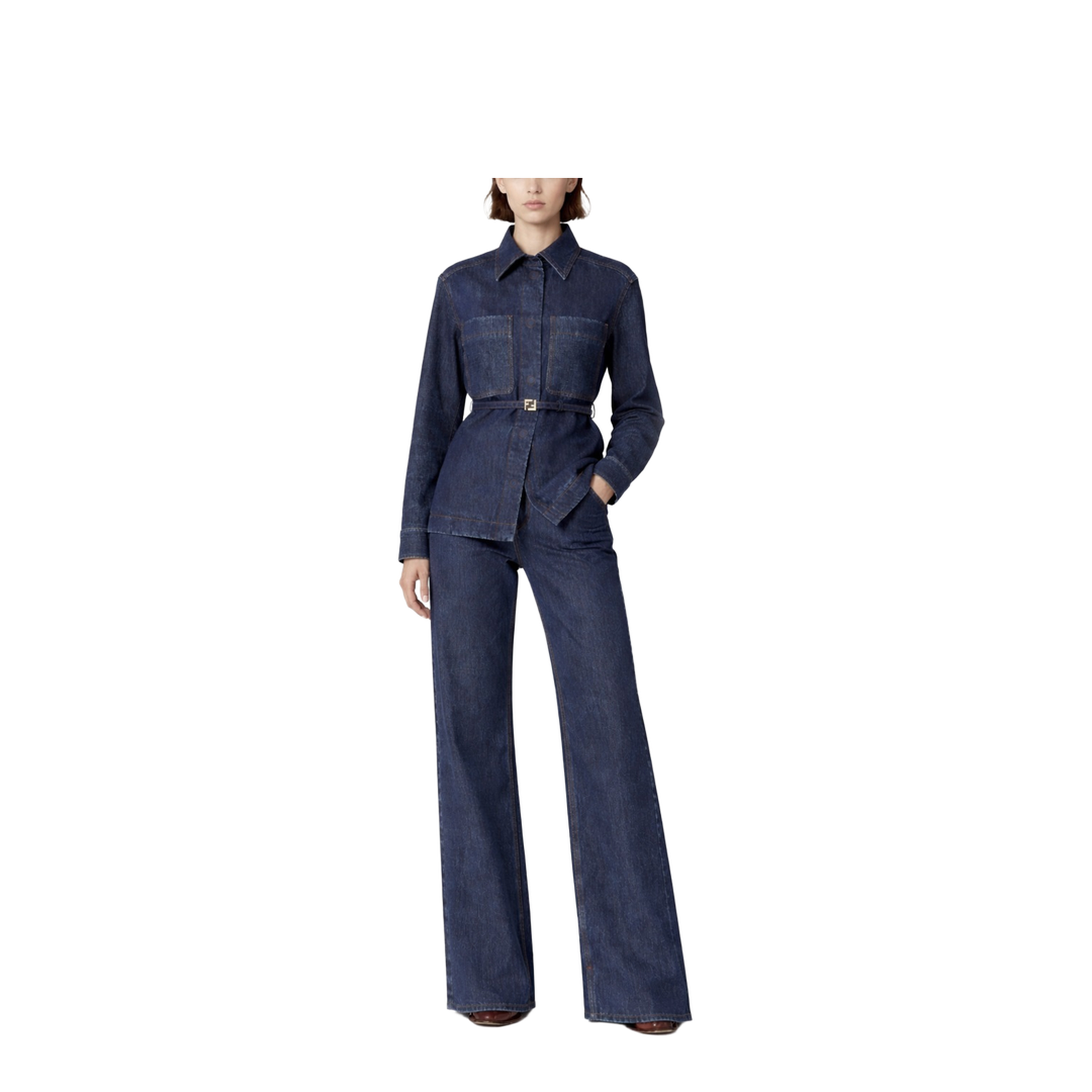 Long Jeans Denim Blue - Image 2