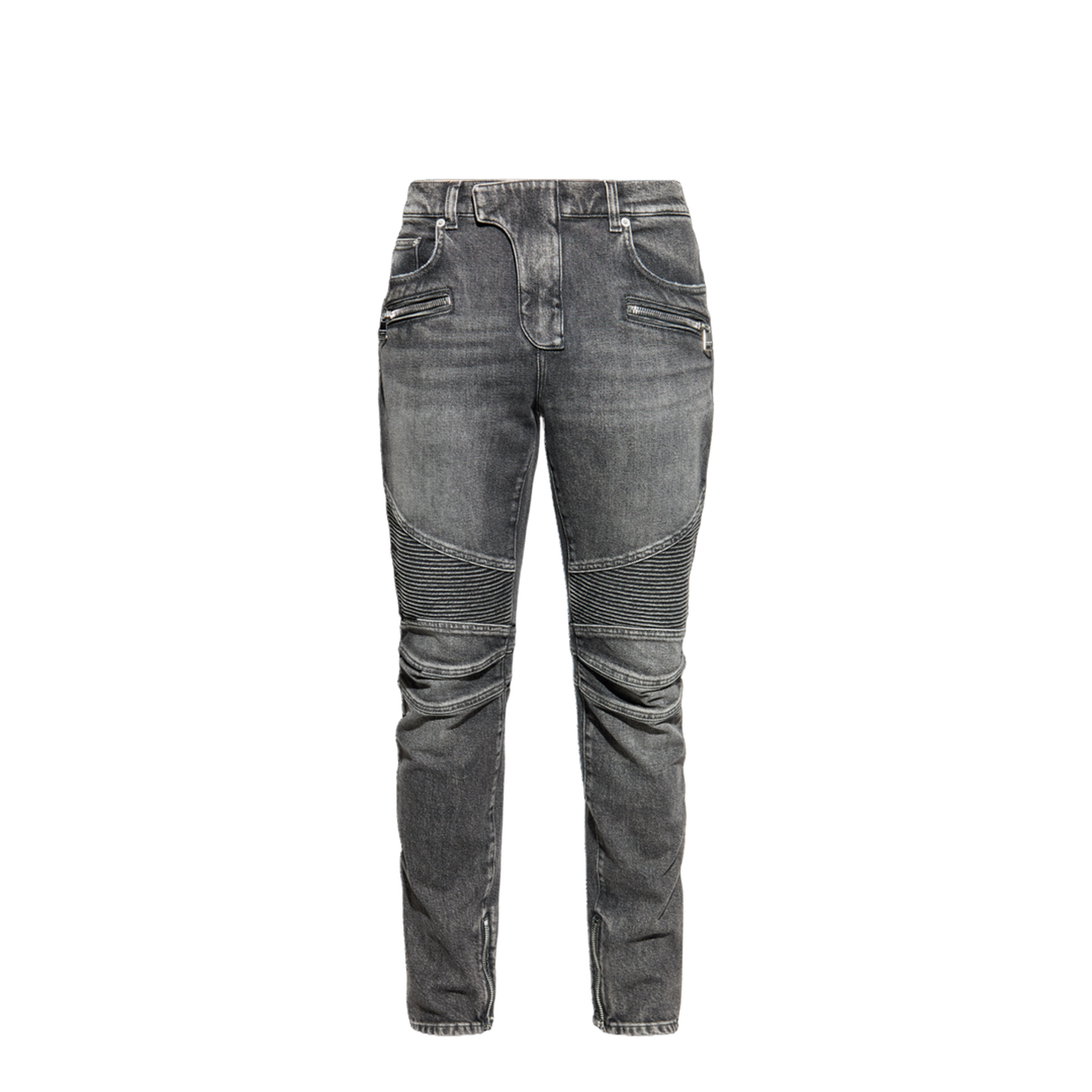 Slim-fit Biker Trousers Denim - Image 3