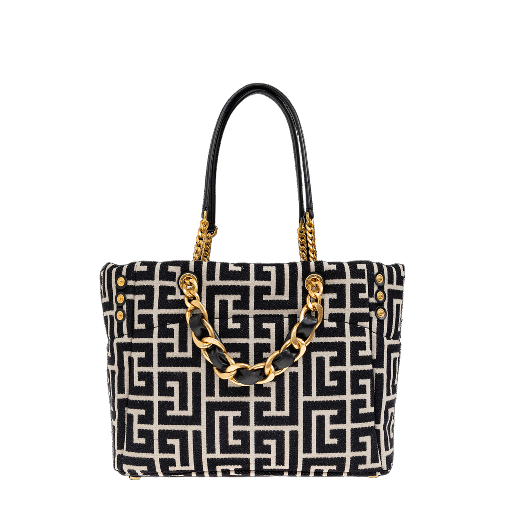 1945 Soft PB-monogrammed jacquard canvas tote bag - Image 2