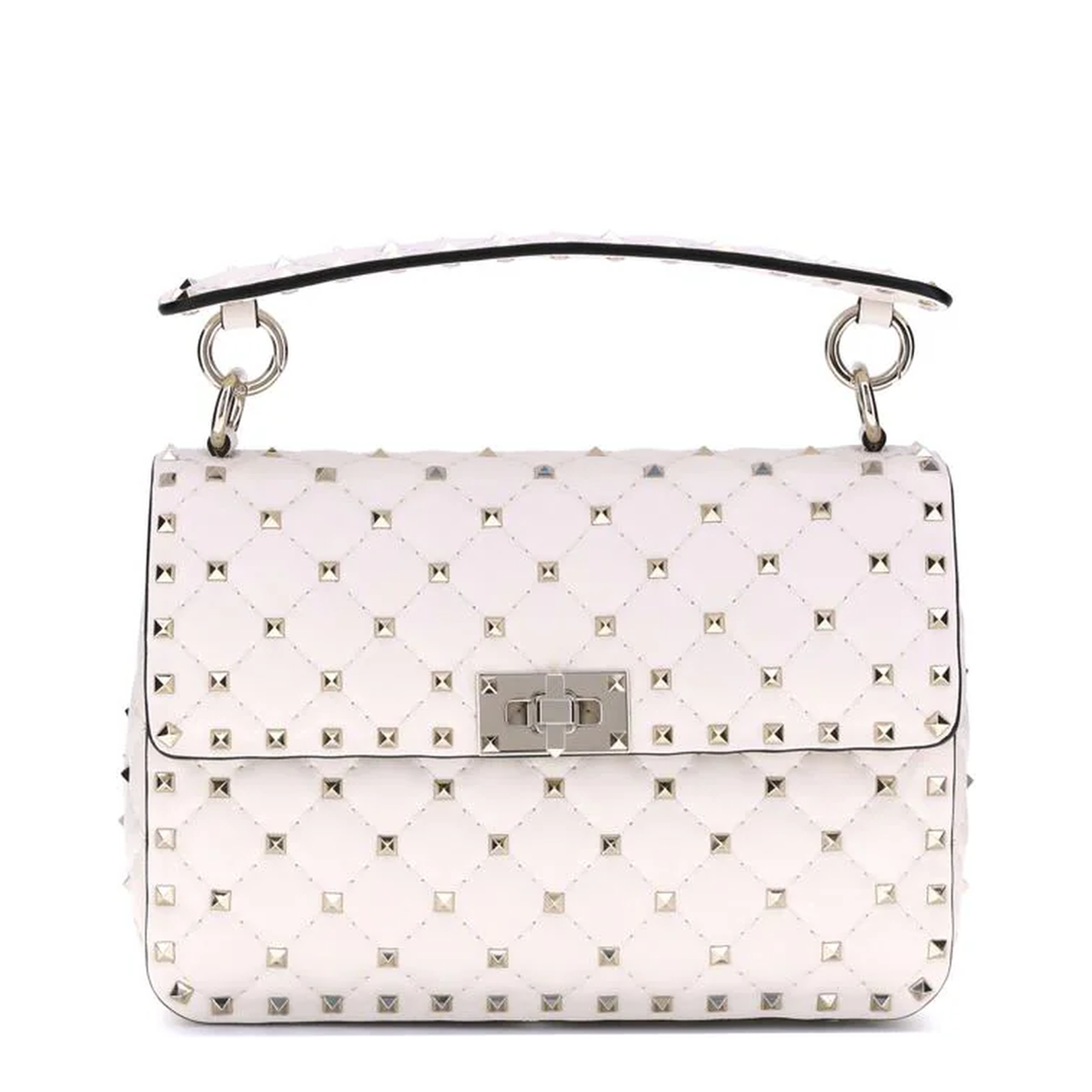 Medium Rockstud Spike Shoulder Bag - Image 1