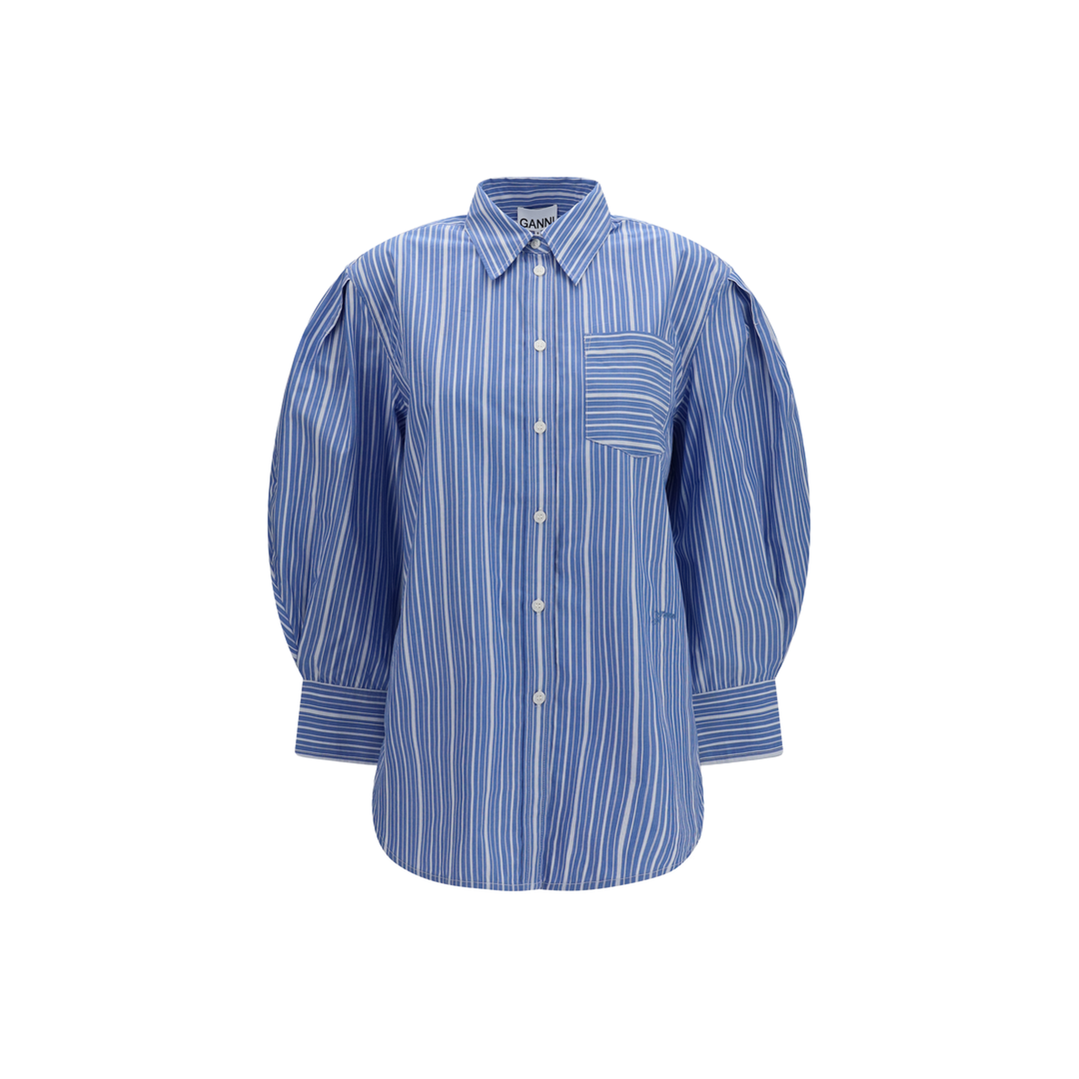 Striped Cotton T-Shirt - Image 1