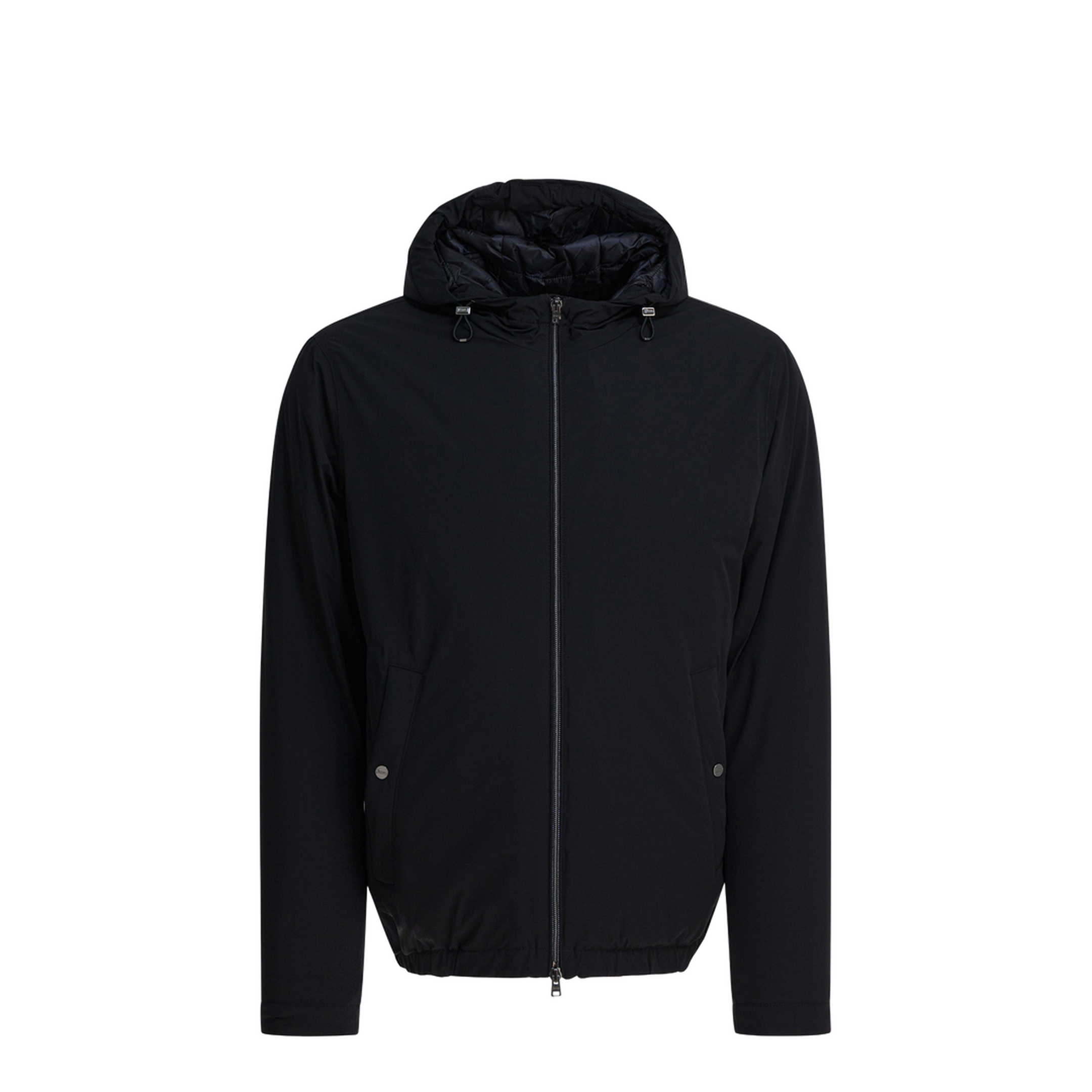 Short Down Jacket With Hood - Image 1