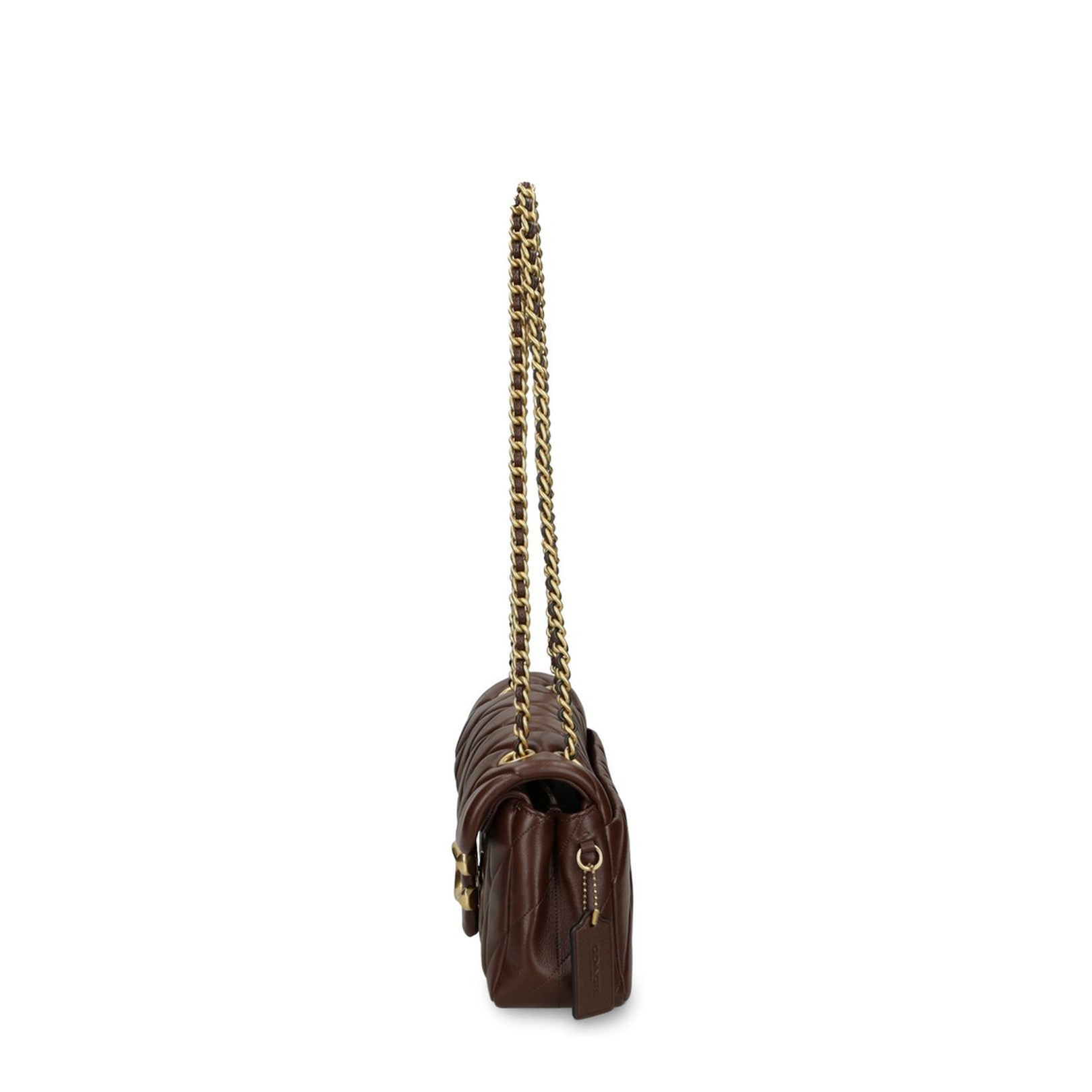 Tabby 26 Napa Leather Shoulder Bag - Maple Brown - Image 5