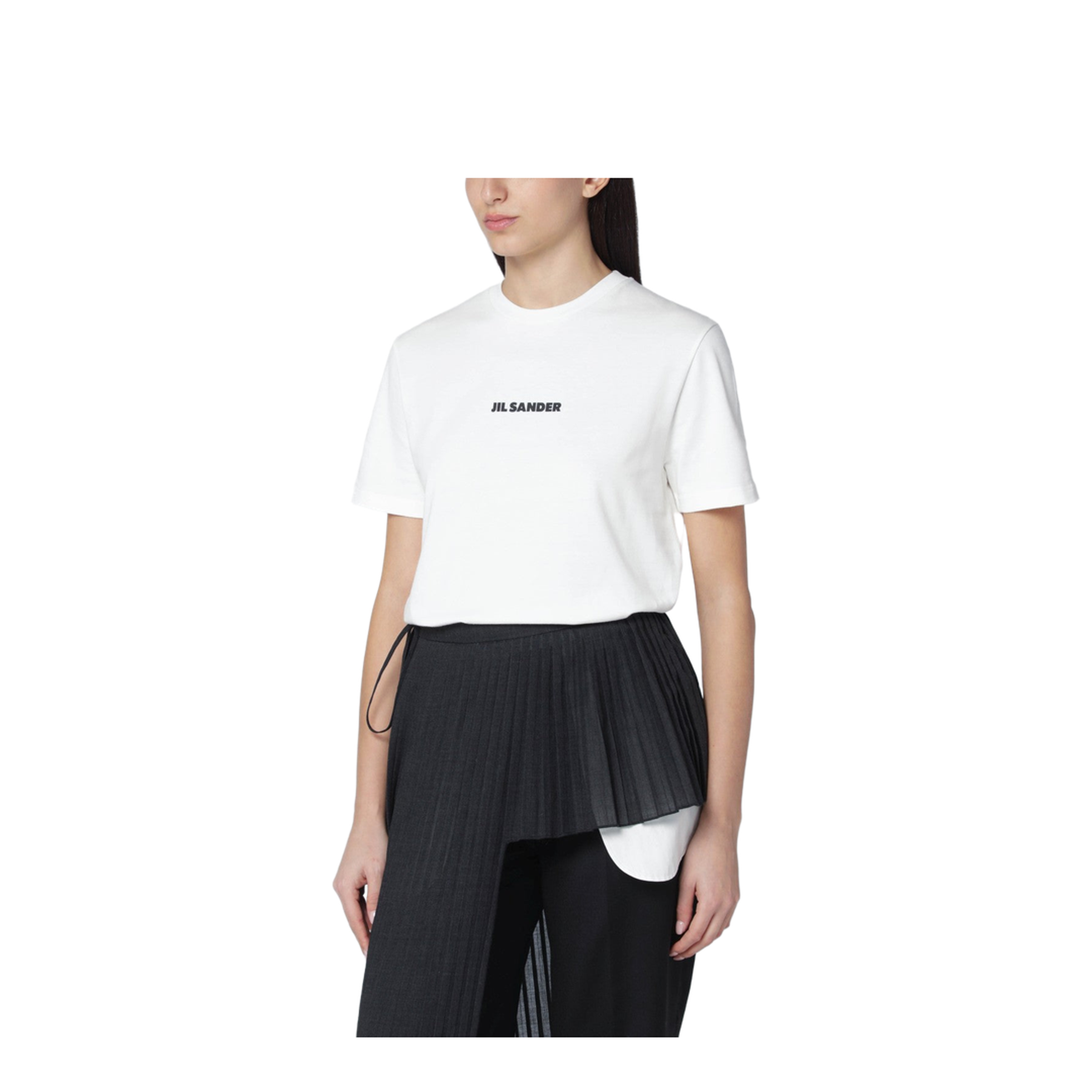 Crew Neck Cotton T-Shirt - Image 1