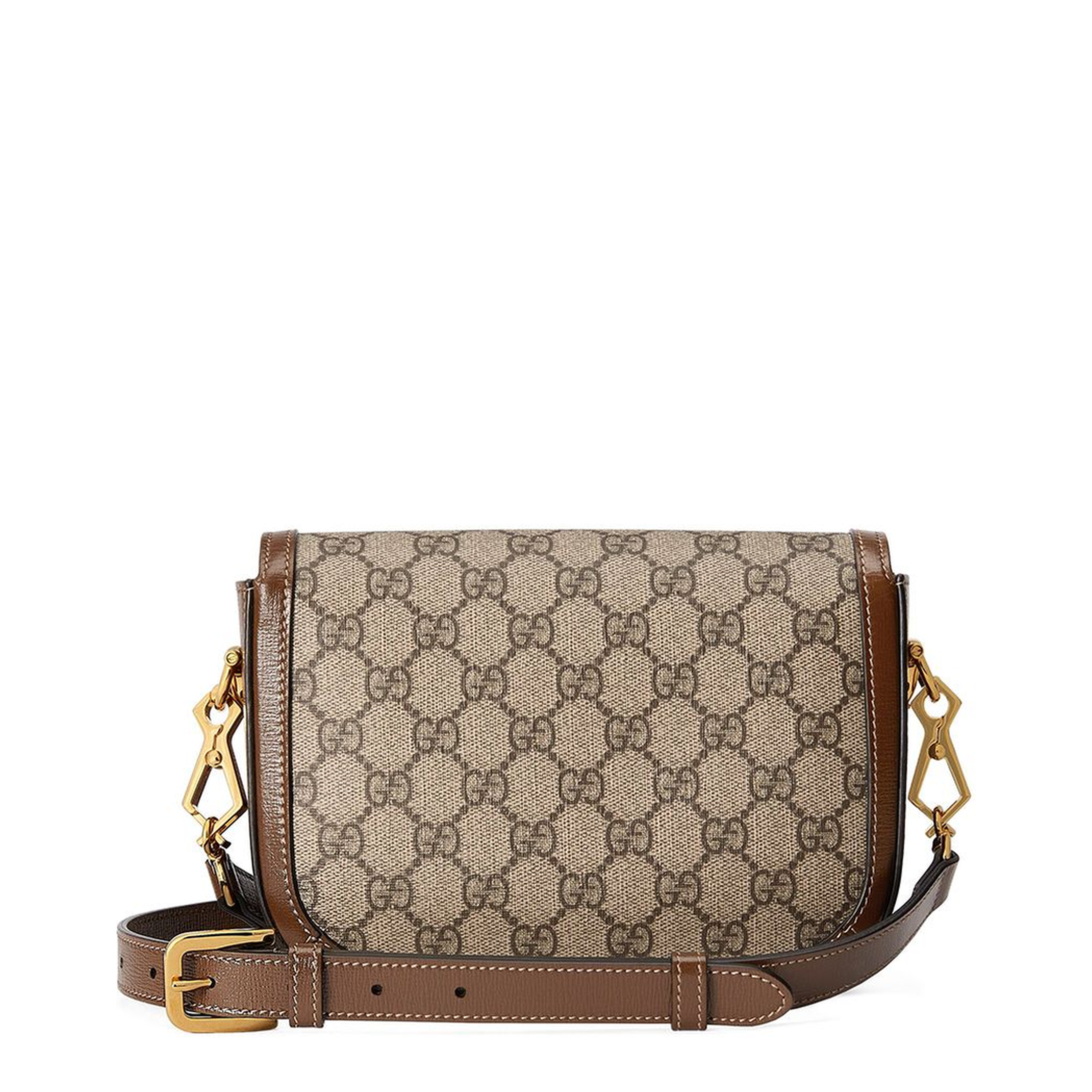 Horsebit 1955 Small Leather Shoulder Bag - Brown - Image 3