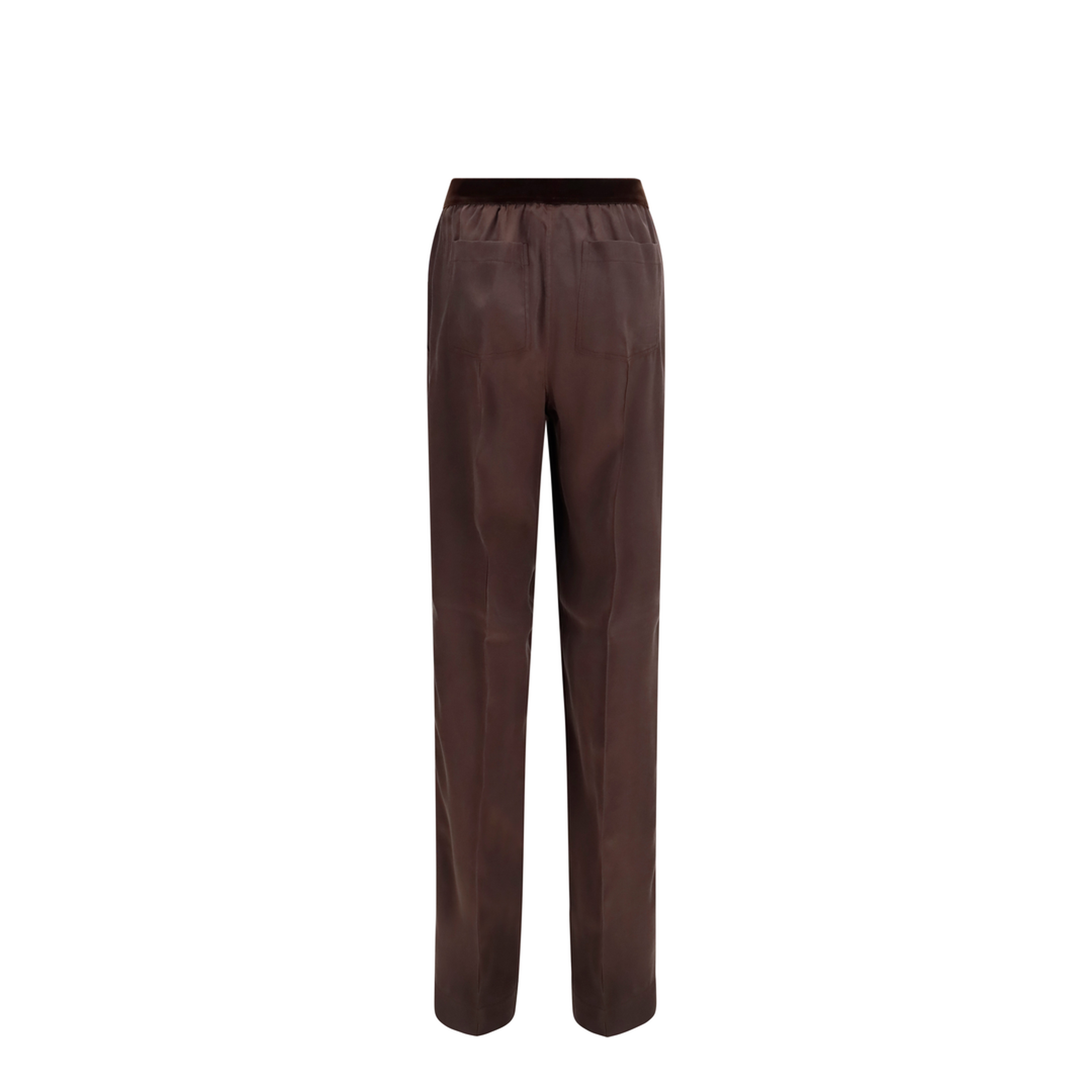 Stretch Silk Satin Pants - Image 2