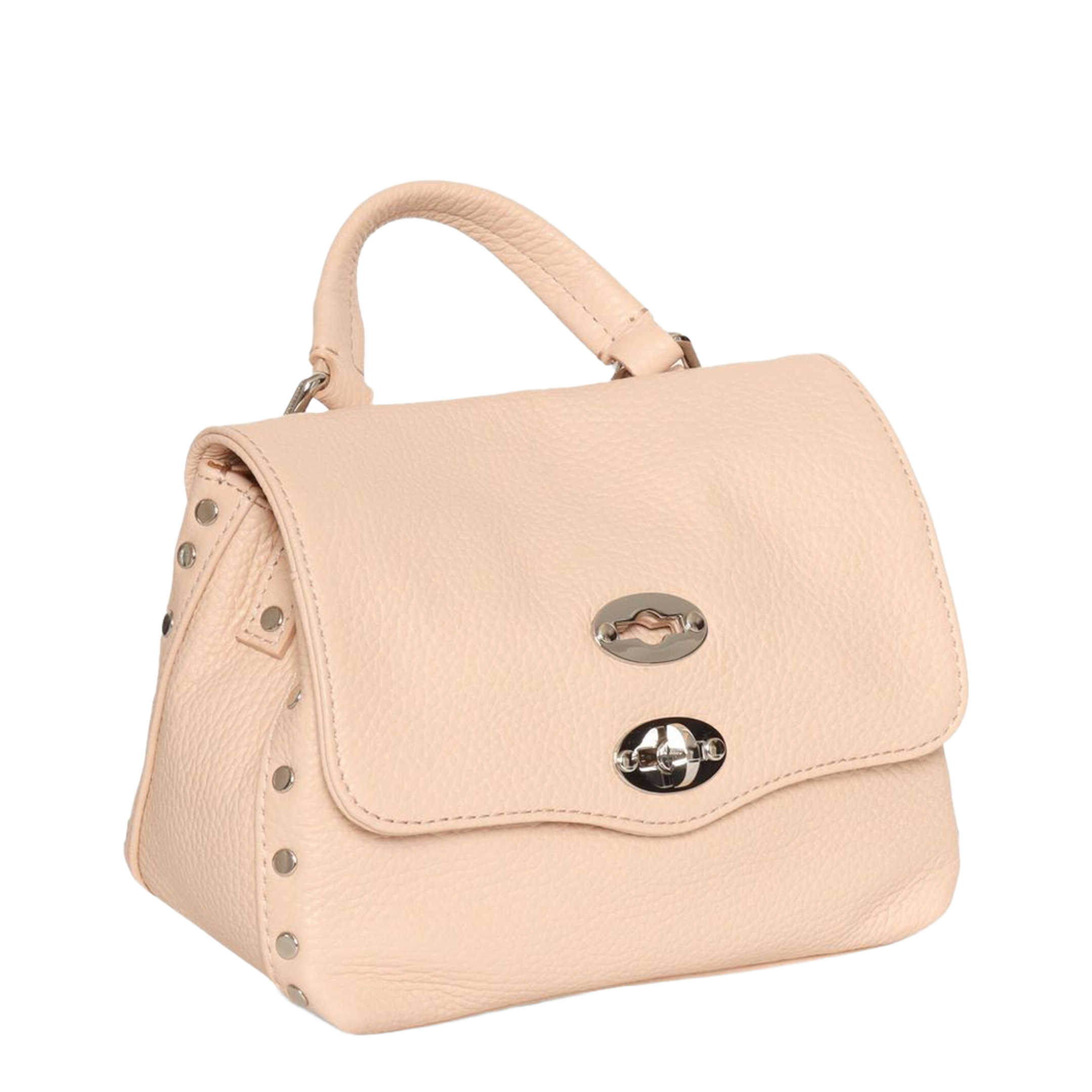 Postina Medium Calf Leather Top-Handle Bag - Pink - Image 2